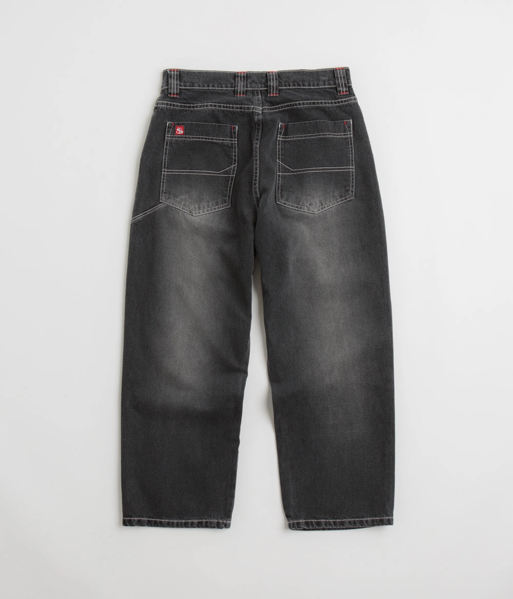 Yardsale Culture Slub Phantasy Jeans - Washed Black Elegant Adult Fashion Durable Hardware