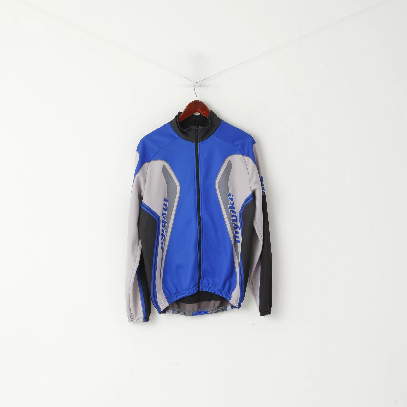 Modern Style Luxury My Bike Men L Jacket Blue Cycling Zip Up Windstopper Marilena Model Top