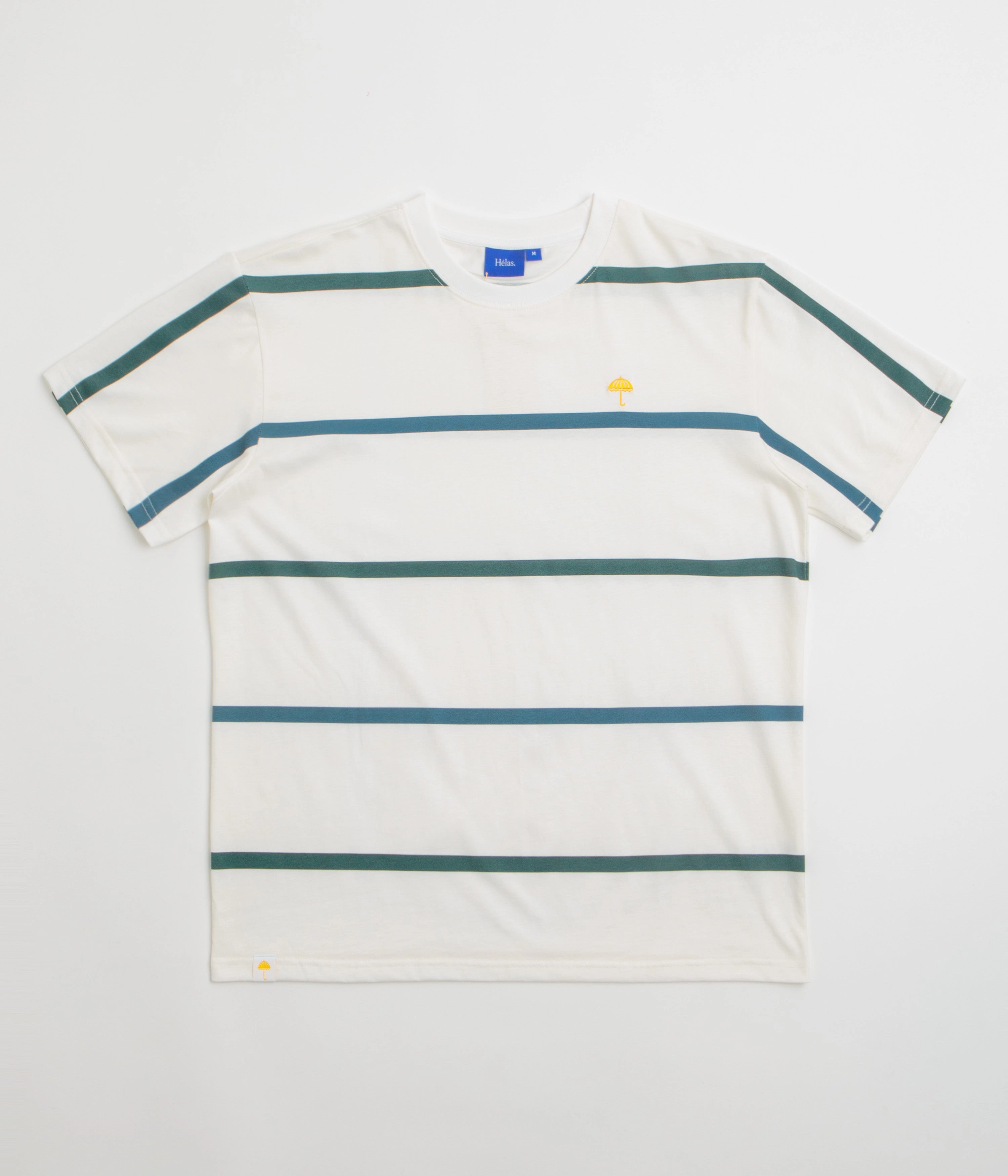 Helas Trait T-Shirt - White Timeless Look Relaxing Fit