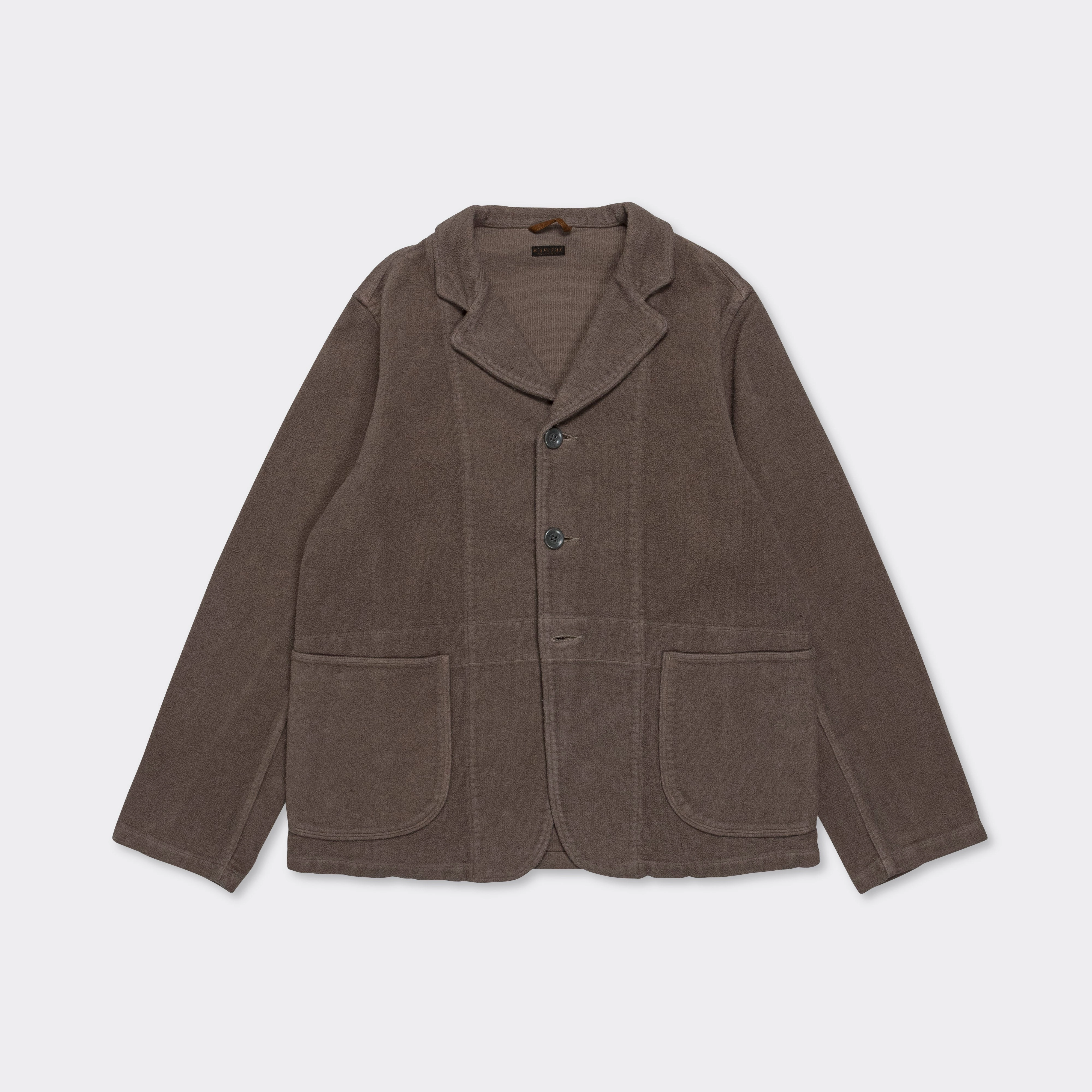 Napped Heat-Corduroy HOSPITAL JKT - Gray Touchscreen Compatible Cuffs Double Stitch Reinforcement