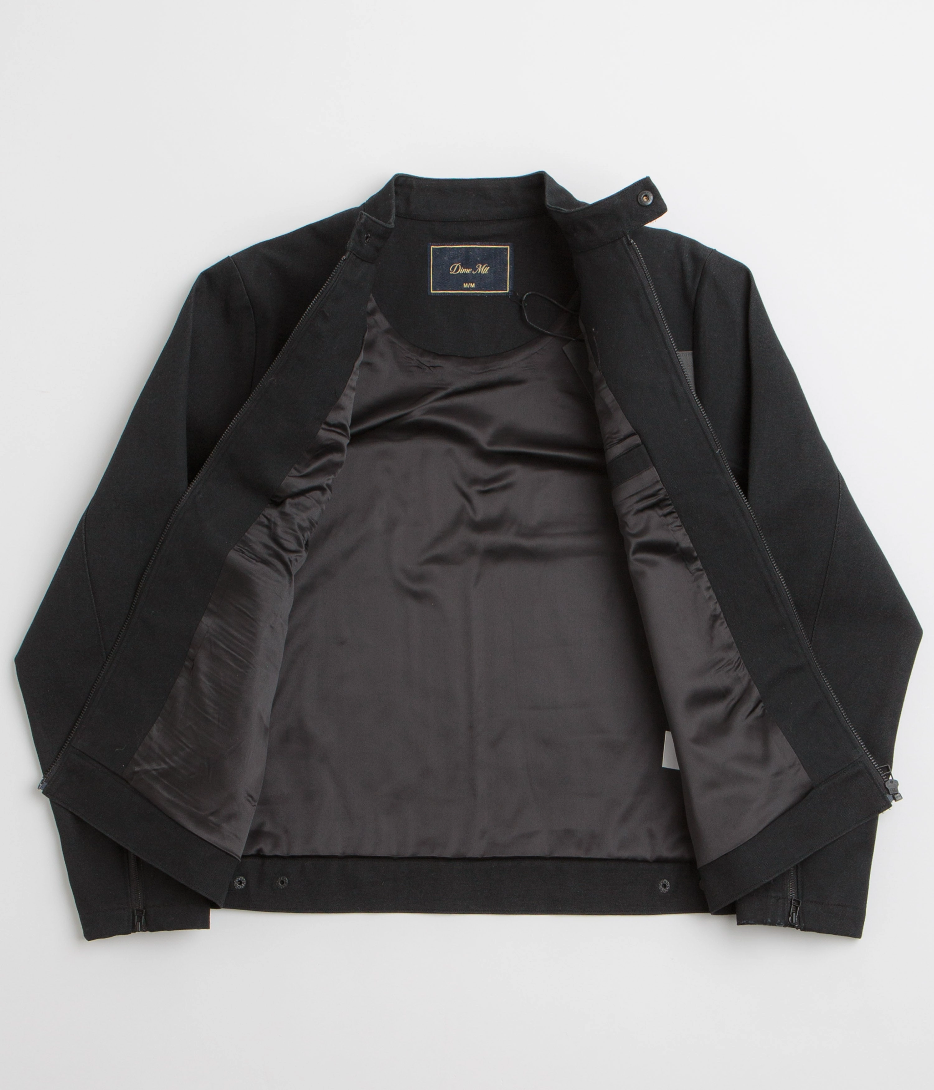 Moisture Wicking Layer business people Dime Moto Jacket - Black