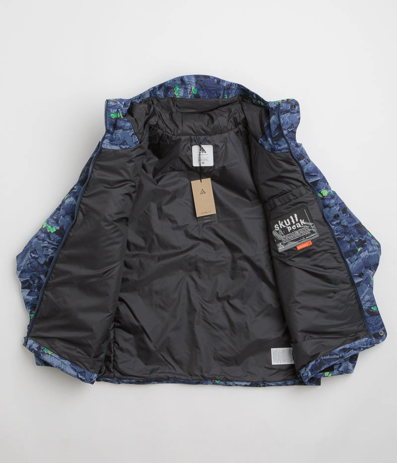 Nike ACG Skull Peak Full Zip Jacket - Midnight Navy / Black / Black / Summit White Performance Fit