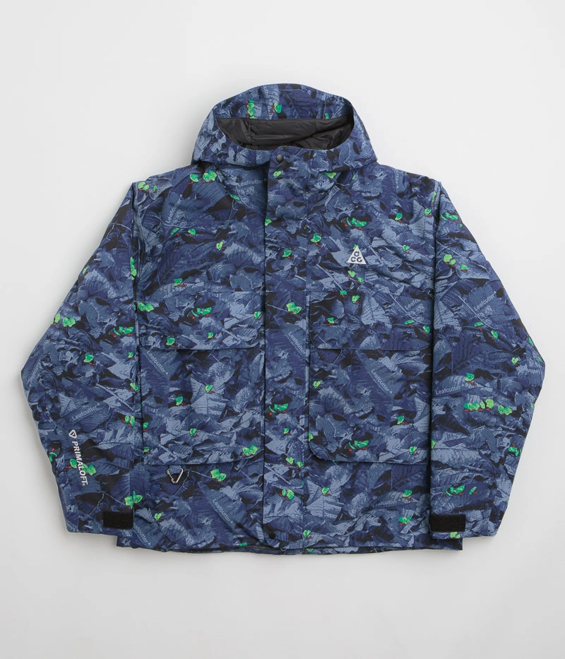 City Edge Nike ACG Skull Peak Full Zip Jacket - Midnight Navy / Black / Black / Summit White