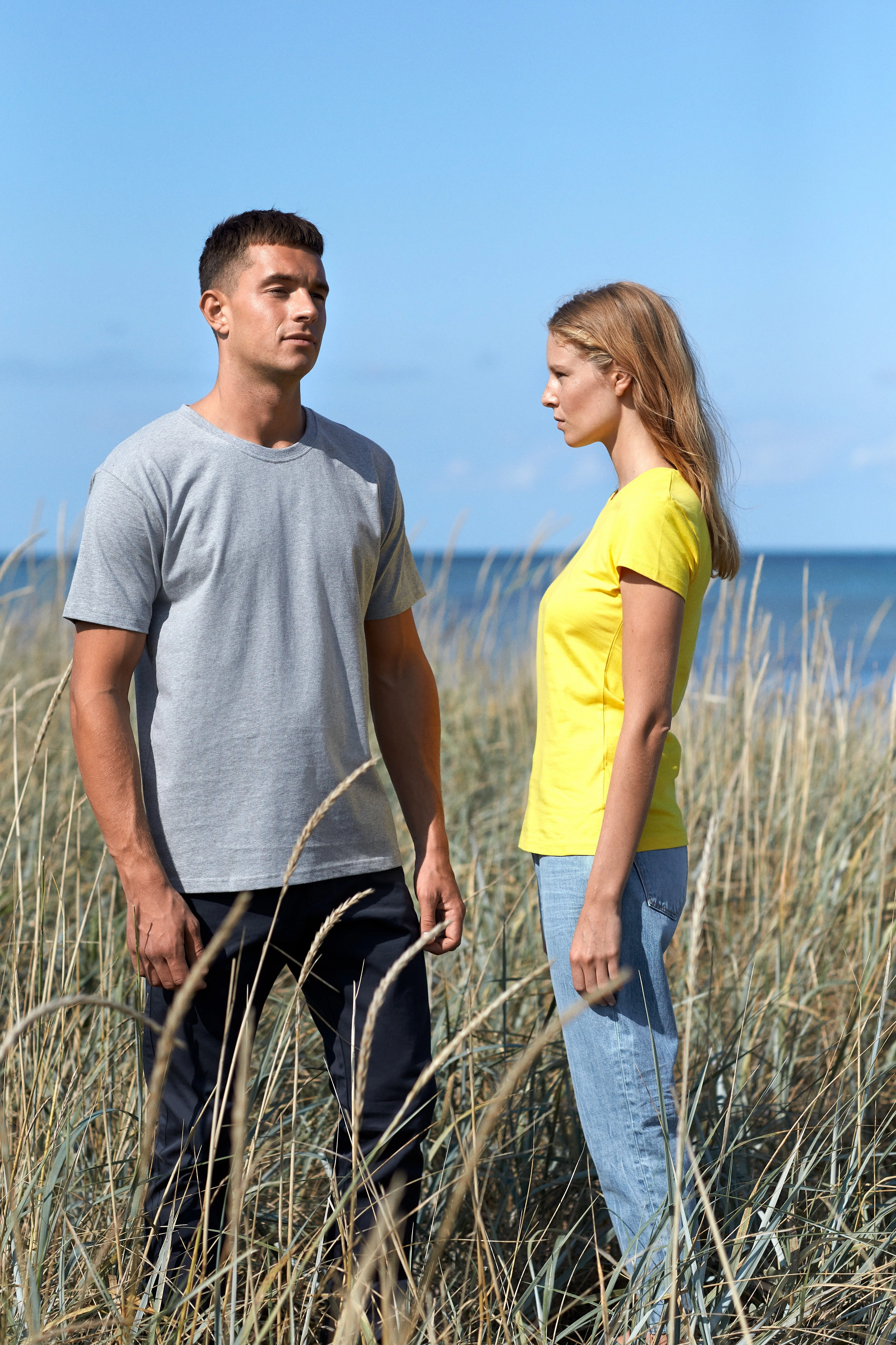 Neutral Classic T-Shirt | WHITE Layered Sleeve Construction TexturedWeavePattern