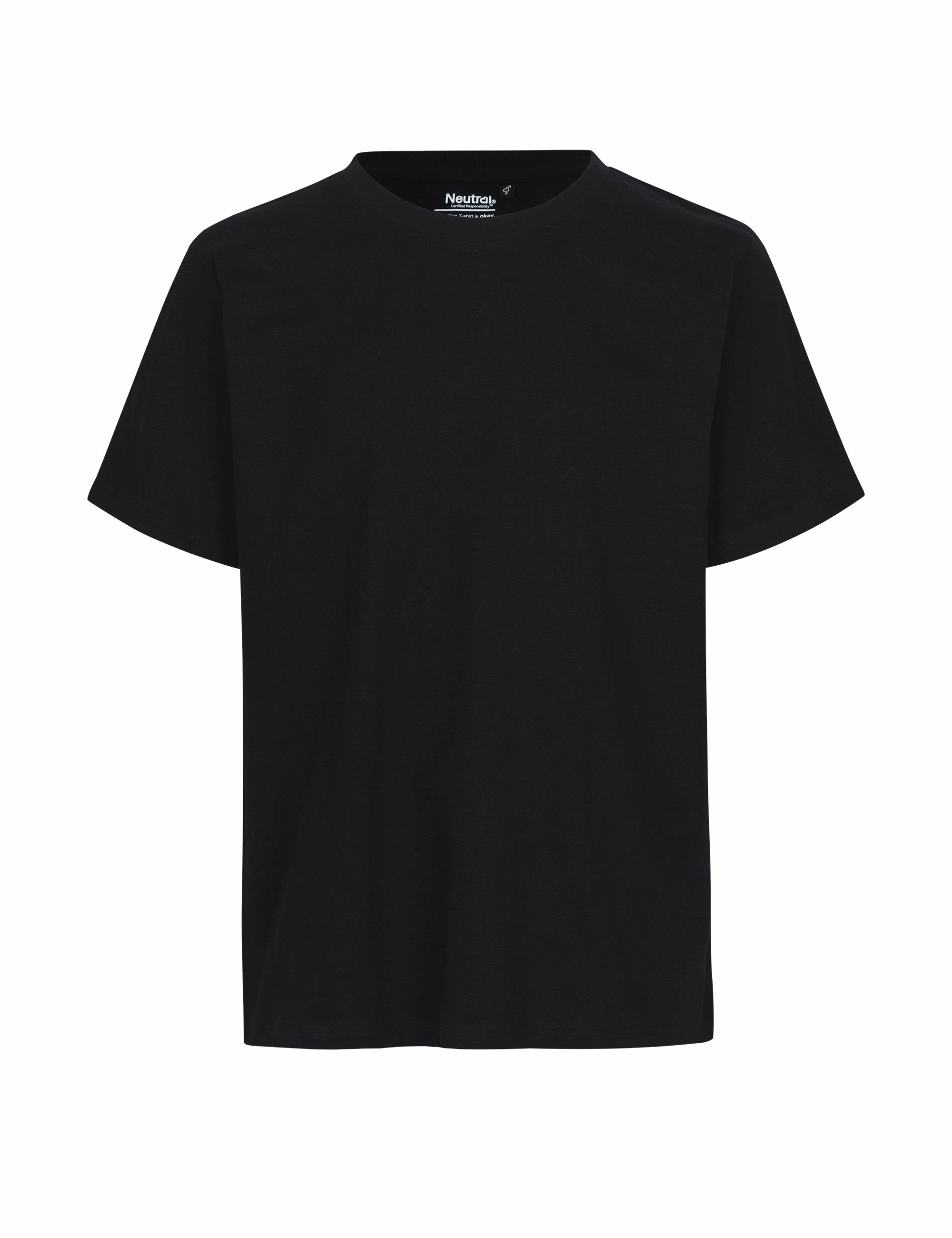 Wear Resistant Fabric Neutral Regular T-Shirt | BLACK