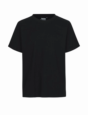 Neutral Regular T-Shirt | BLACK Classic Outfit Perfect Wear