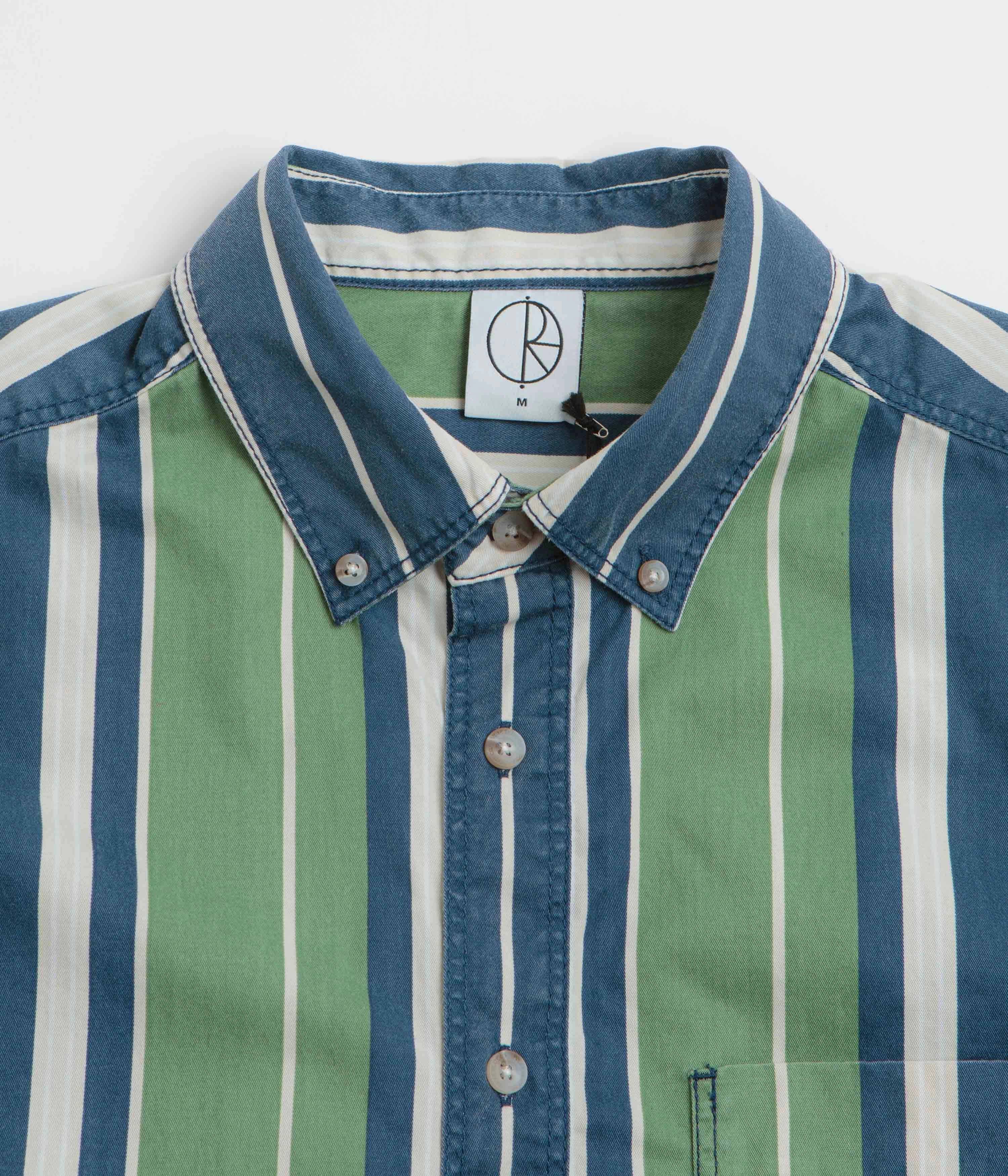 Polar Ted Shirt  - Green / Blue Durable Thread Construction