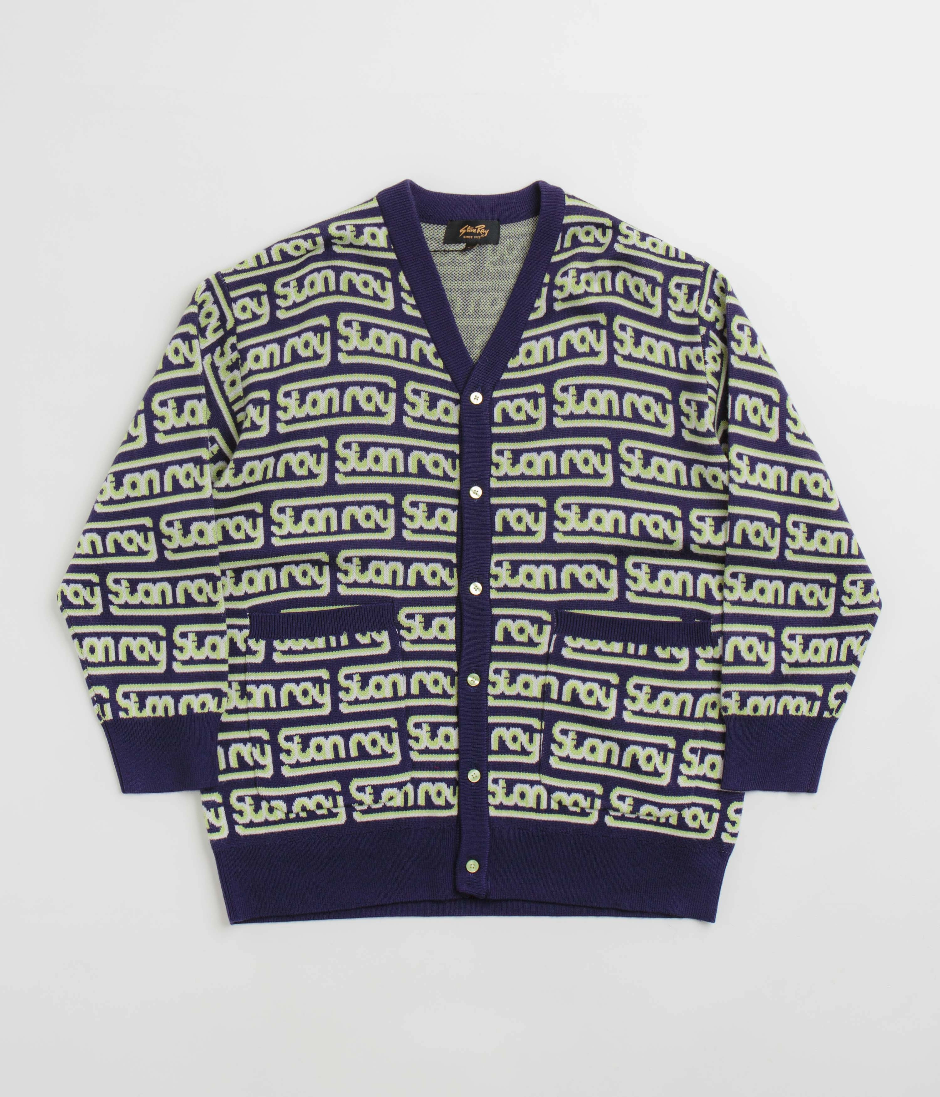 Stan Ray Knitted Cardigan - Moto Repeat Relax time Eco Dyeing Method