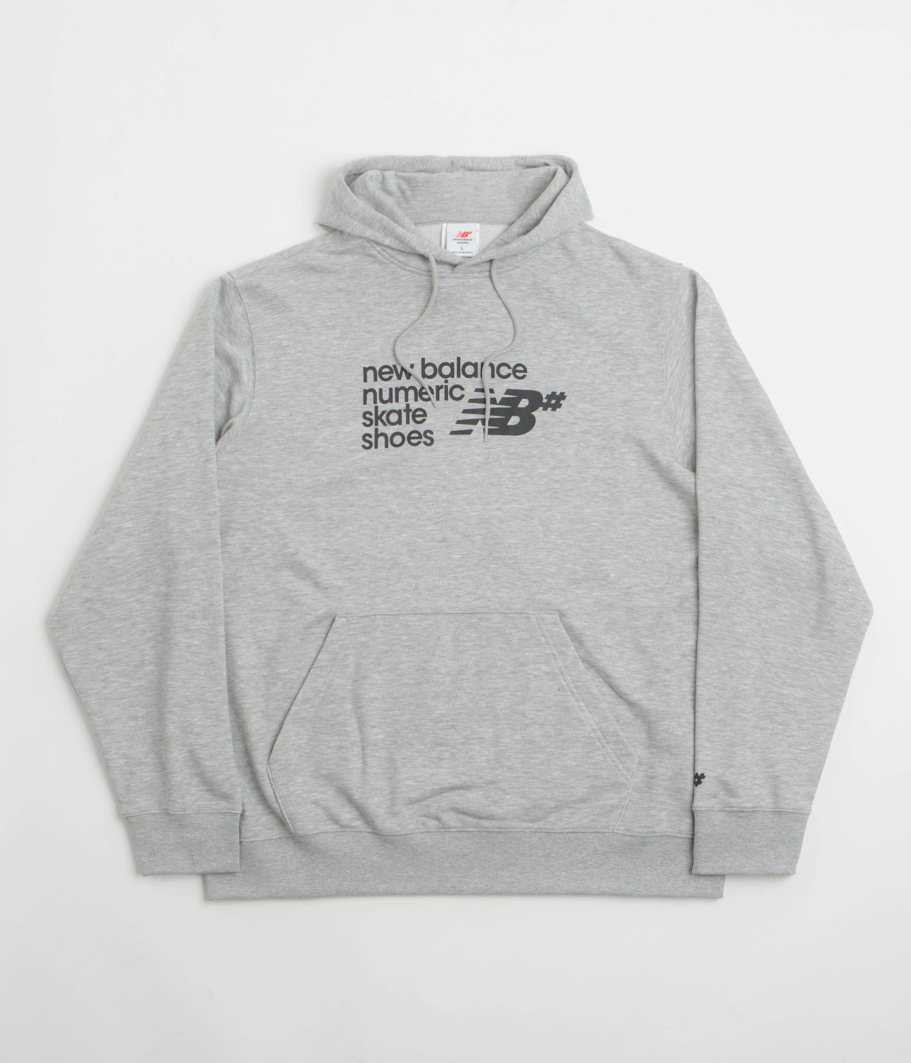 Pre Shrunk Fabric New Balance Numeric Logo Hoodie - Athletic Grey Heather