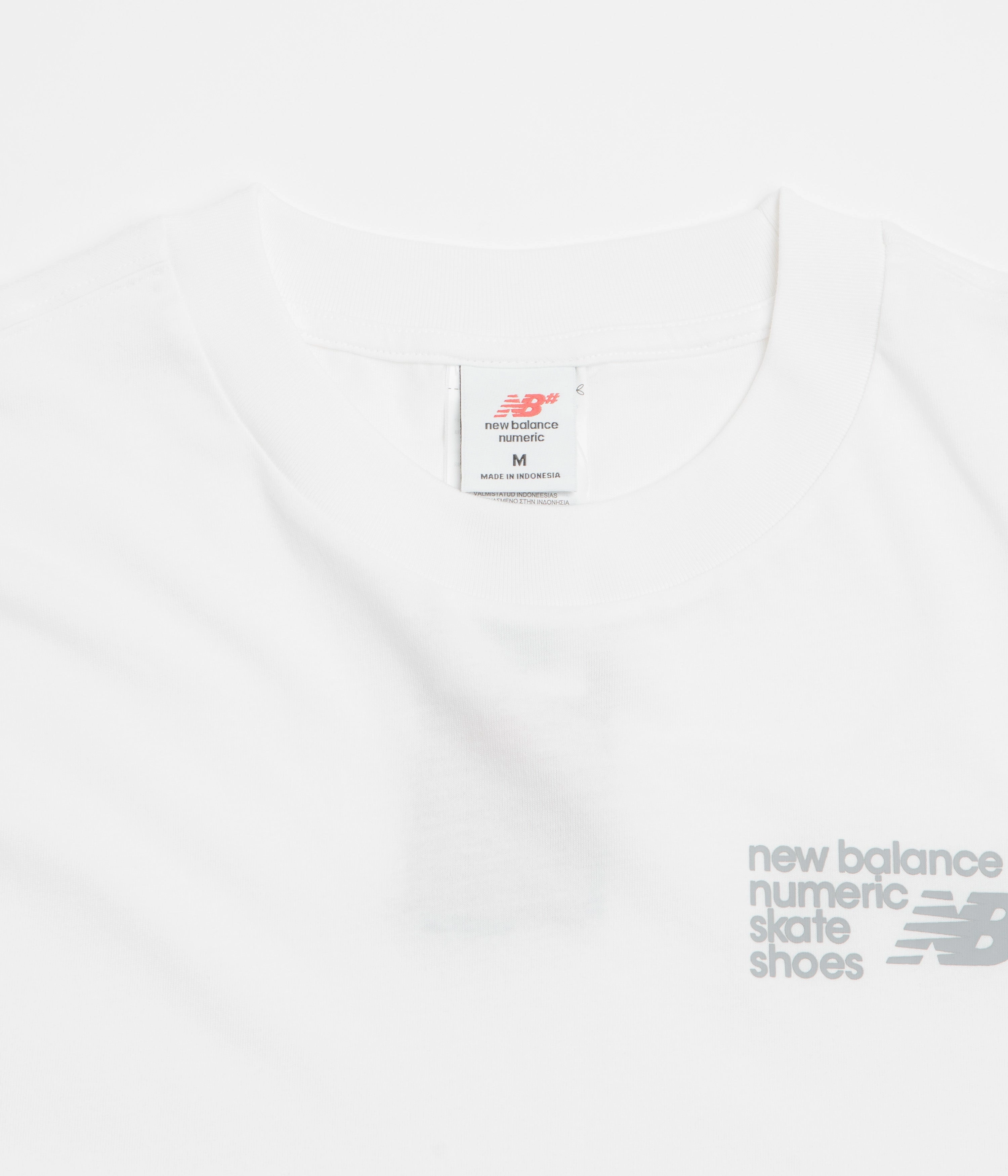 New Balance Numeric Small Logo T-Shirt - White Casual Style