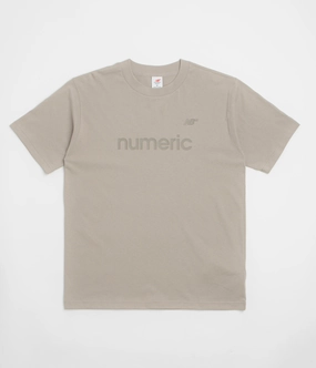 New Balance Numeric T-Shirt - Arid Stone Trendy Vibes Wear Soft Layering