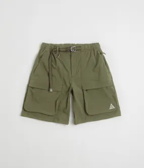 Nike ACG Smith Summit Cargo Shorts - Medium Olive / Sequoia / Summit White Lightweight Material