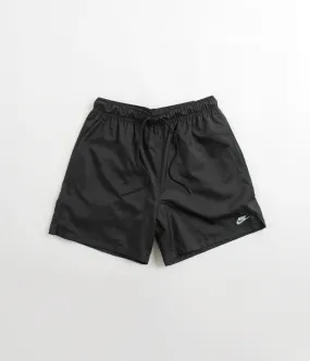 Nike Club Woven Flow Shorts - Black / White Leather shorts