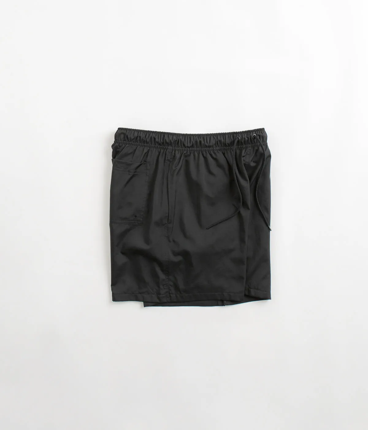 Reinforced Gusset Nike Club Woven Flow Shorts - Black / White