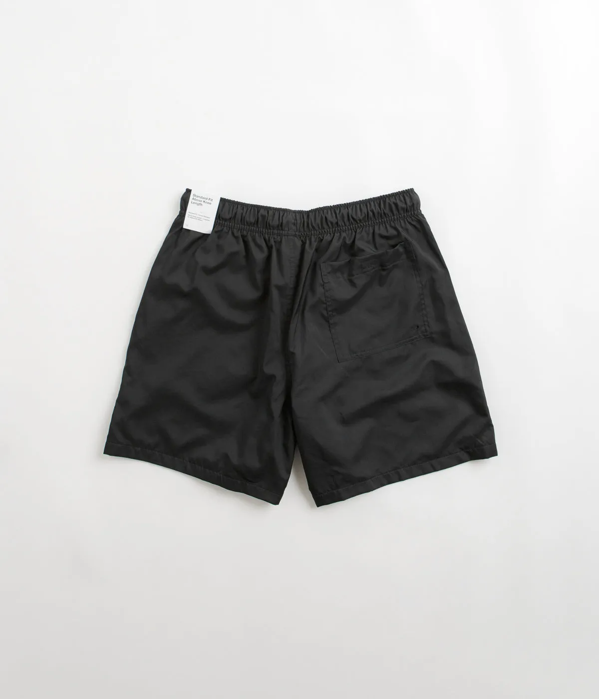 Nike Club Woven Flow Shorts - Black / White Breathable Material