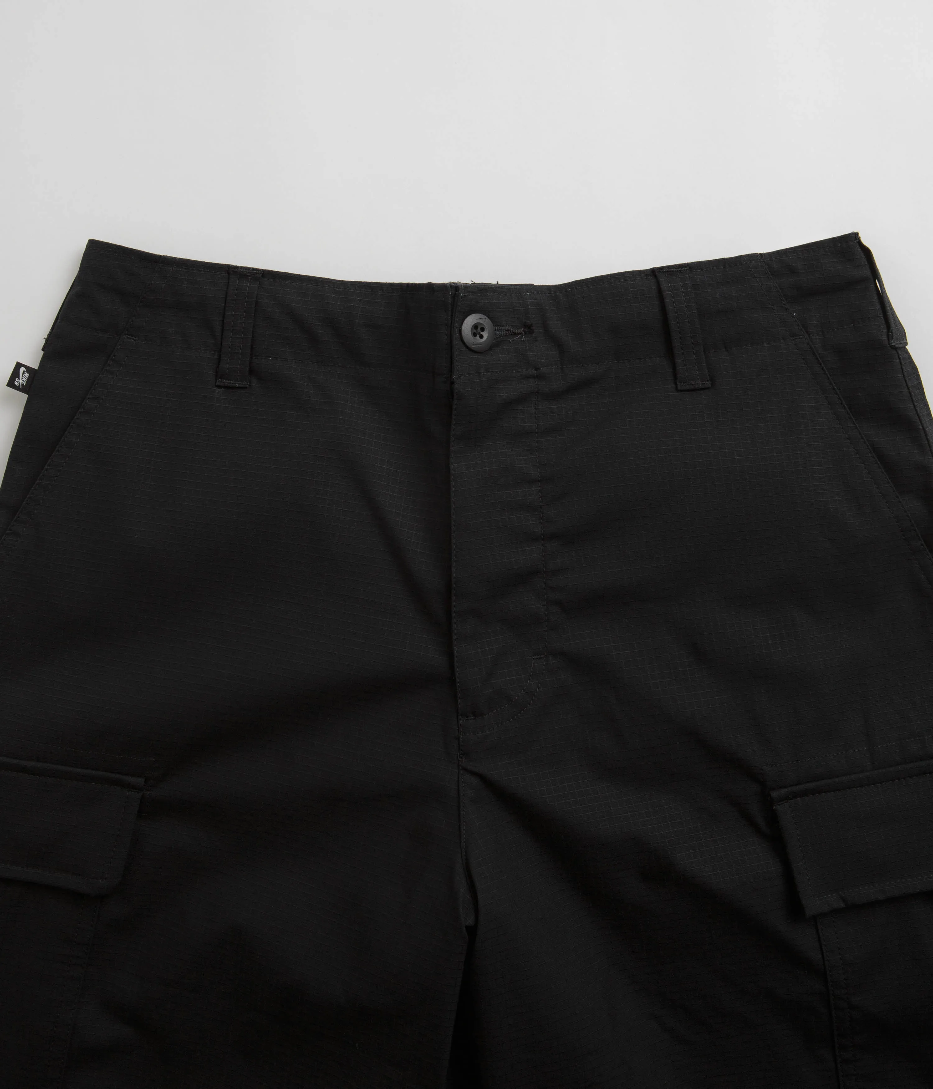 Nike SB Kearny Cargo Shorts - Black construction work