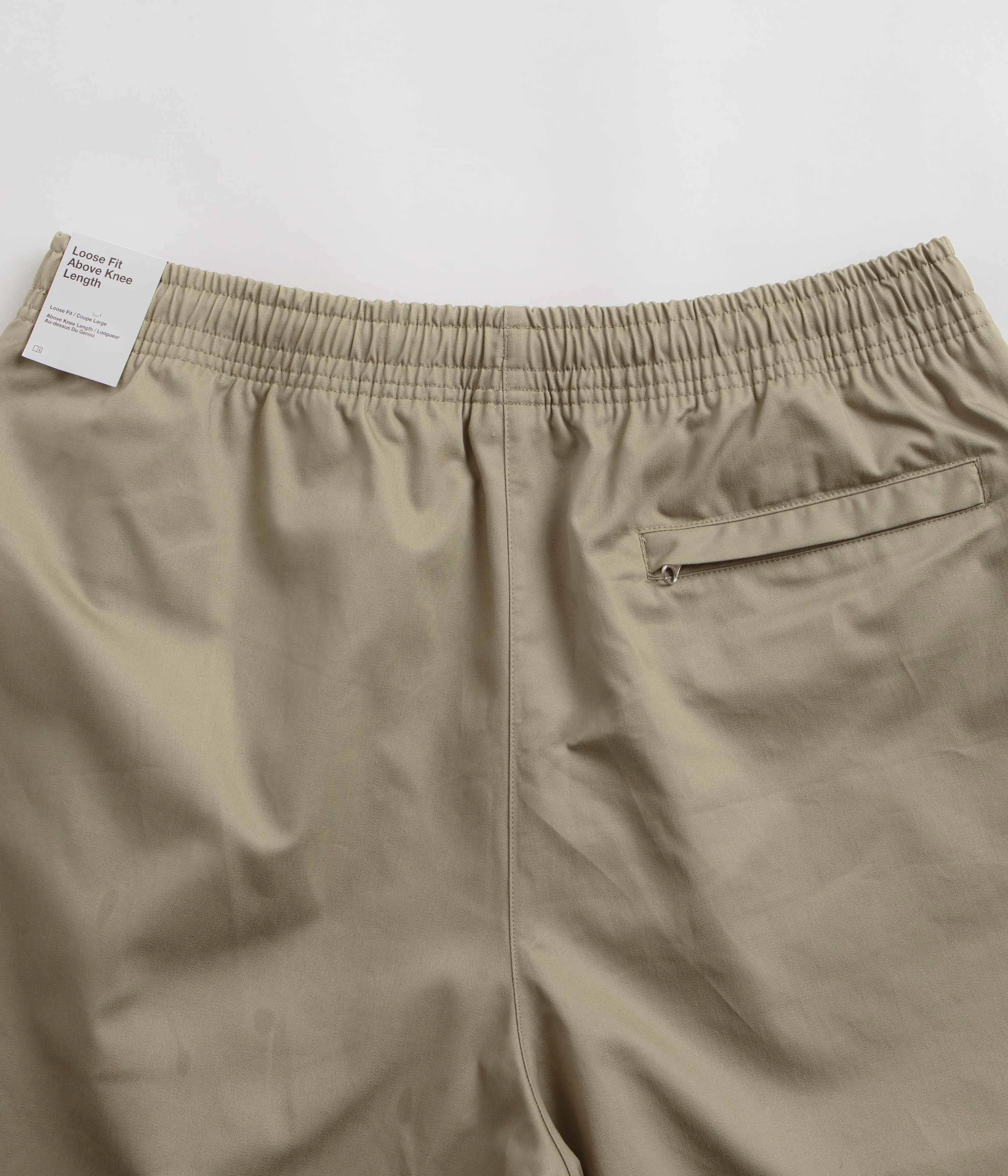 Stretch waistband plain shorts Nike SB Skyring Shorts - Neutral Olive / White