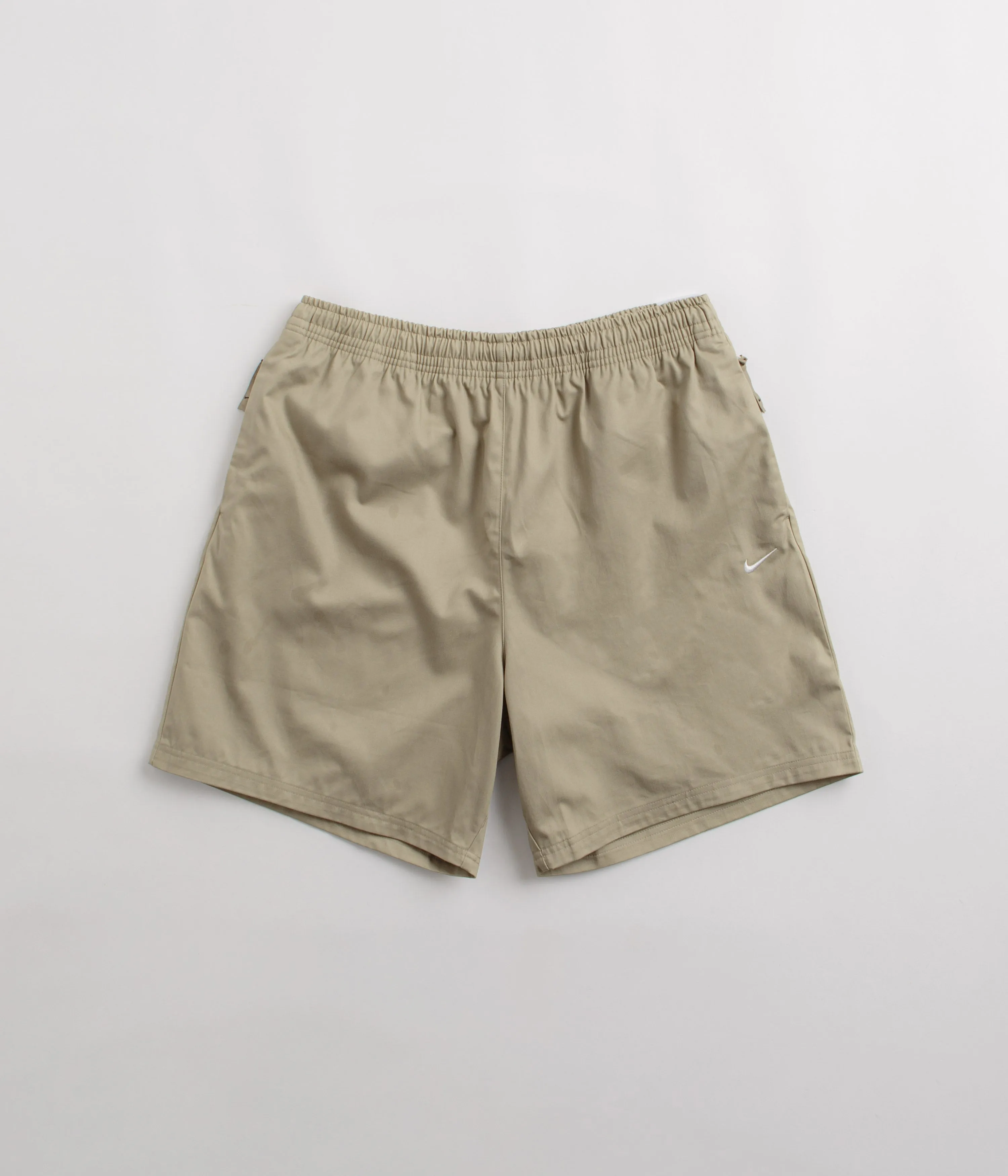 Ergonomic Contour Shape Nike SB Skyring Shorts - Neutral Olive / White