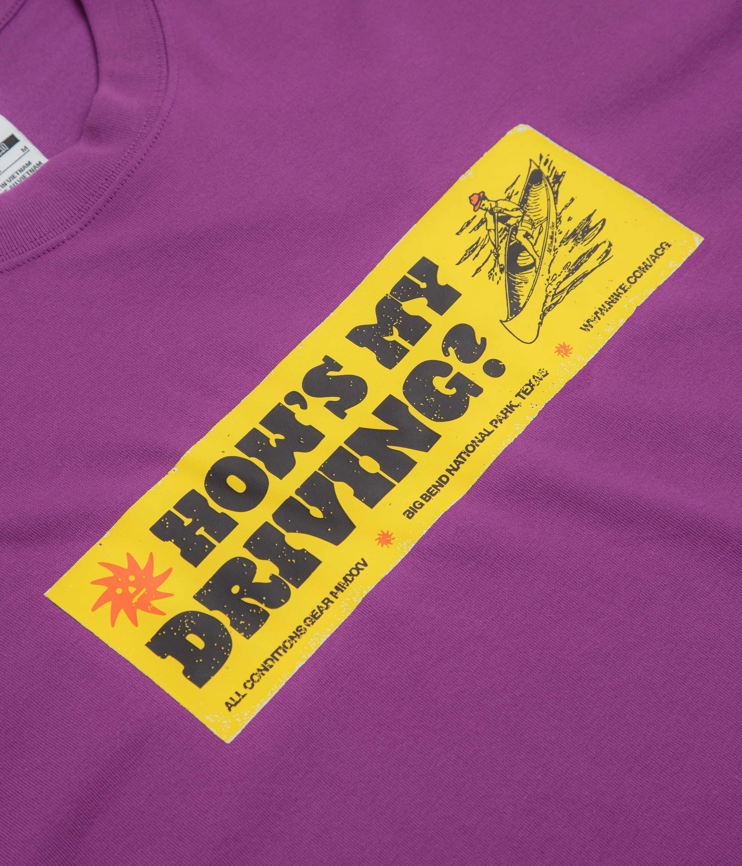 Nike ACG Canoe Sticker T-Shirt - Bold Berry Award-winning Breathable apparel