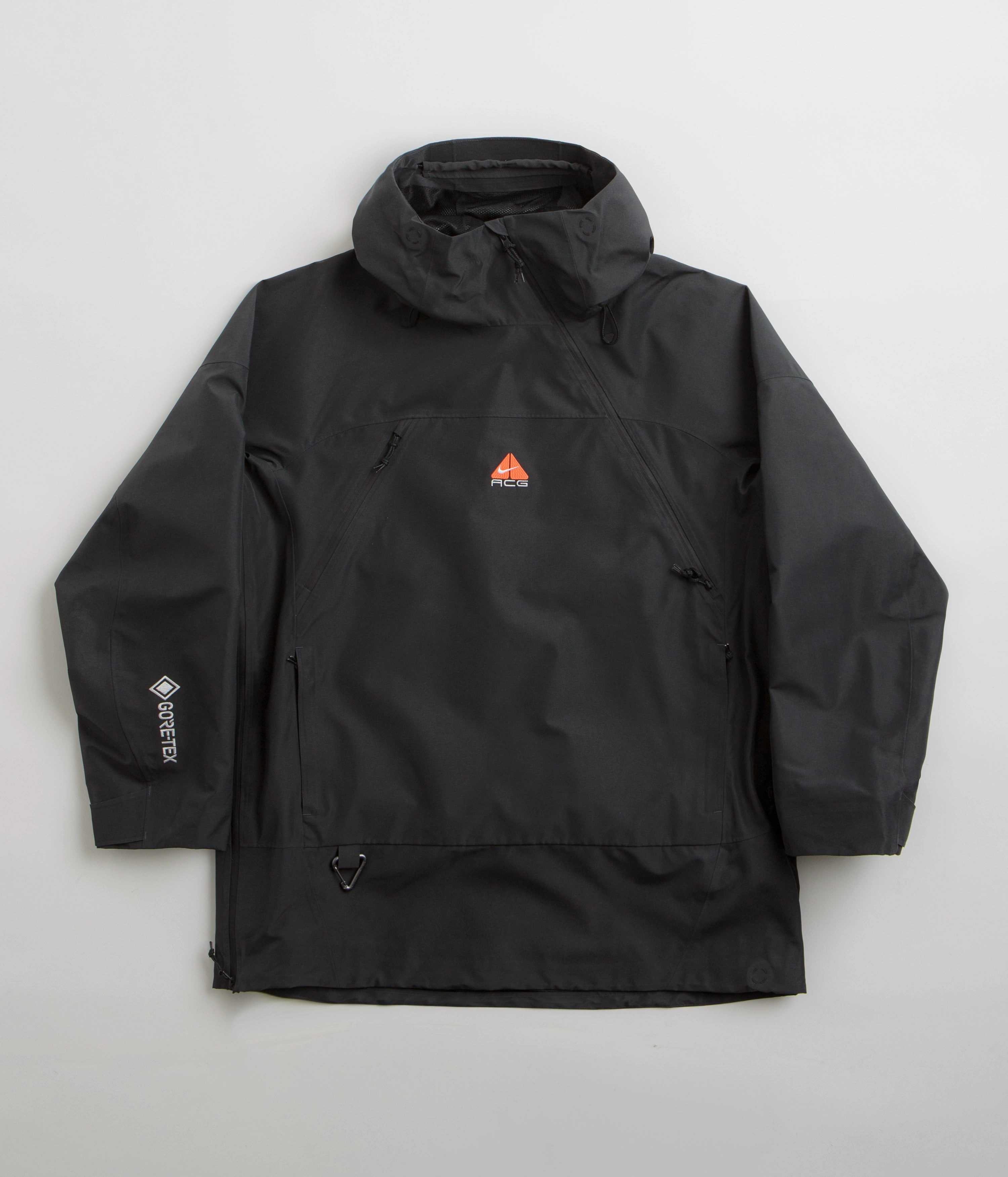 Nike ACG Chena Vortex Jacket - Anthracite / Anthracite / Summit White Abrasion Resistant Edges Valentine's look