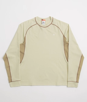 Indoor Comfort Nike ACG Chinati Long Sleeve T-Shirt - Light Khaki / Parachute Beige / Summit White
