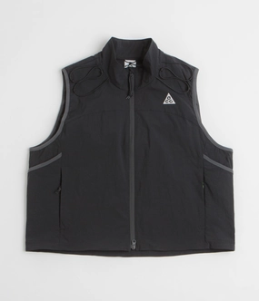 Elastic Cuff Mechanism Stylish Protection Nike ACG Death Bloom Vest - Black / Anthracite / Summit White