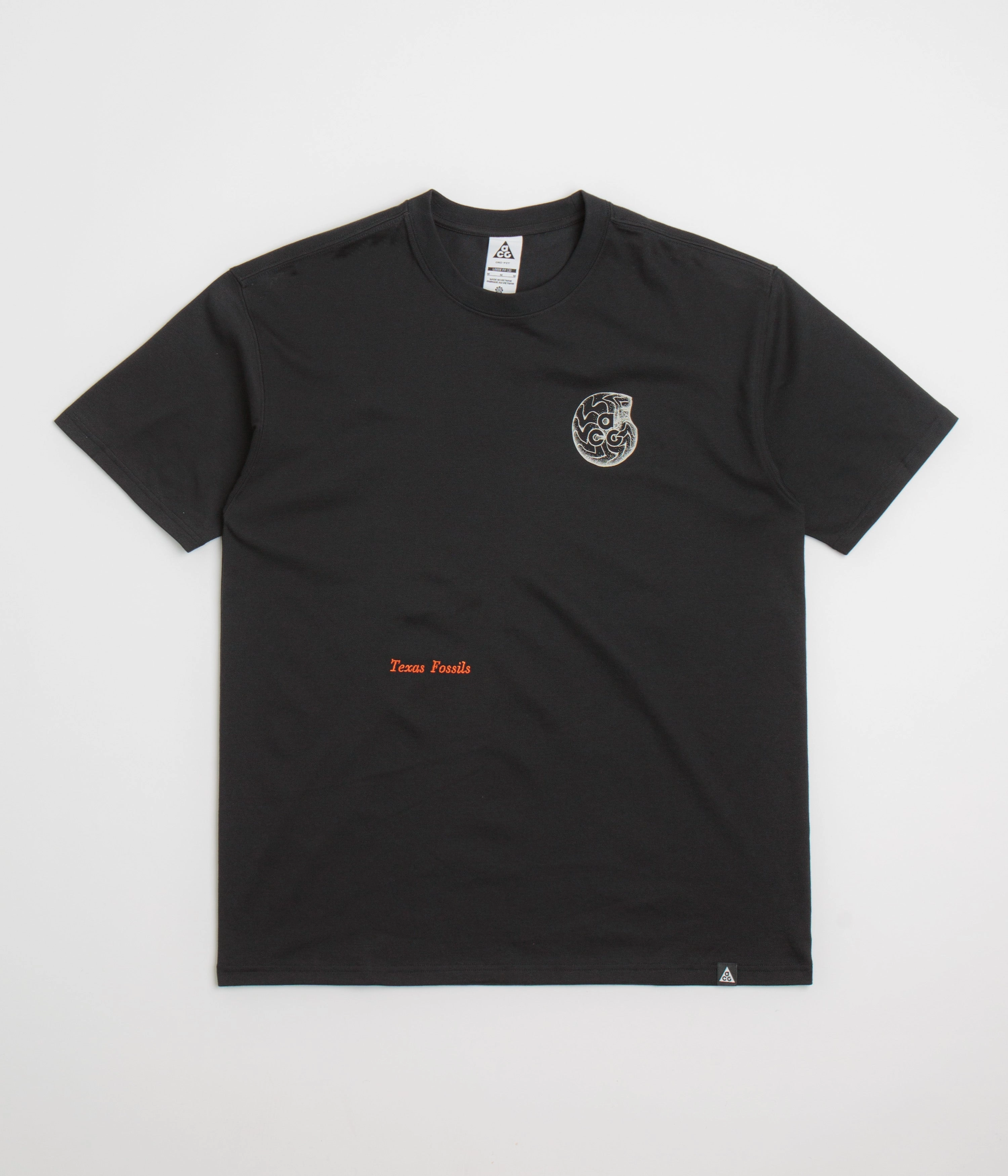 Nike ACG Fossils T-Shirt - Black NoSideSeams