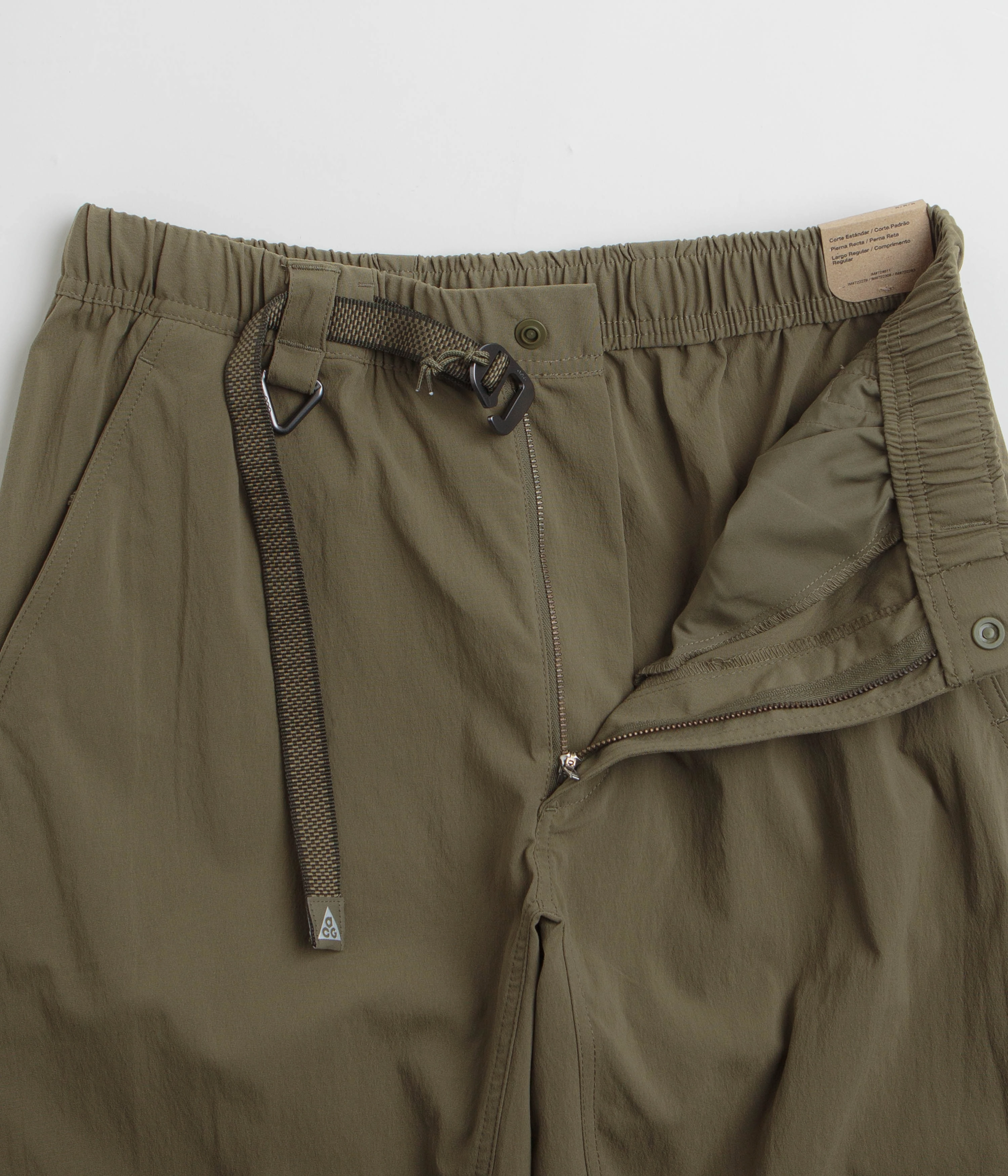 Nike ACG Hiking Pants - Medium Olive / Sequoia / Summit White Anti Snag Threading