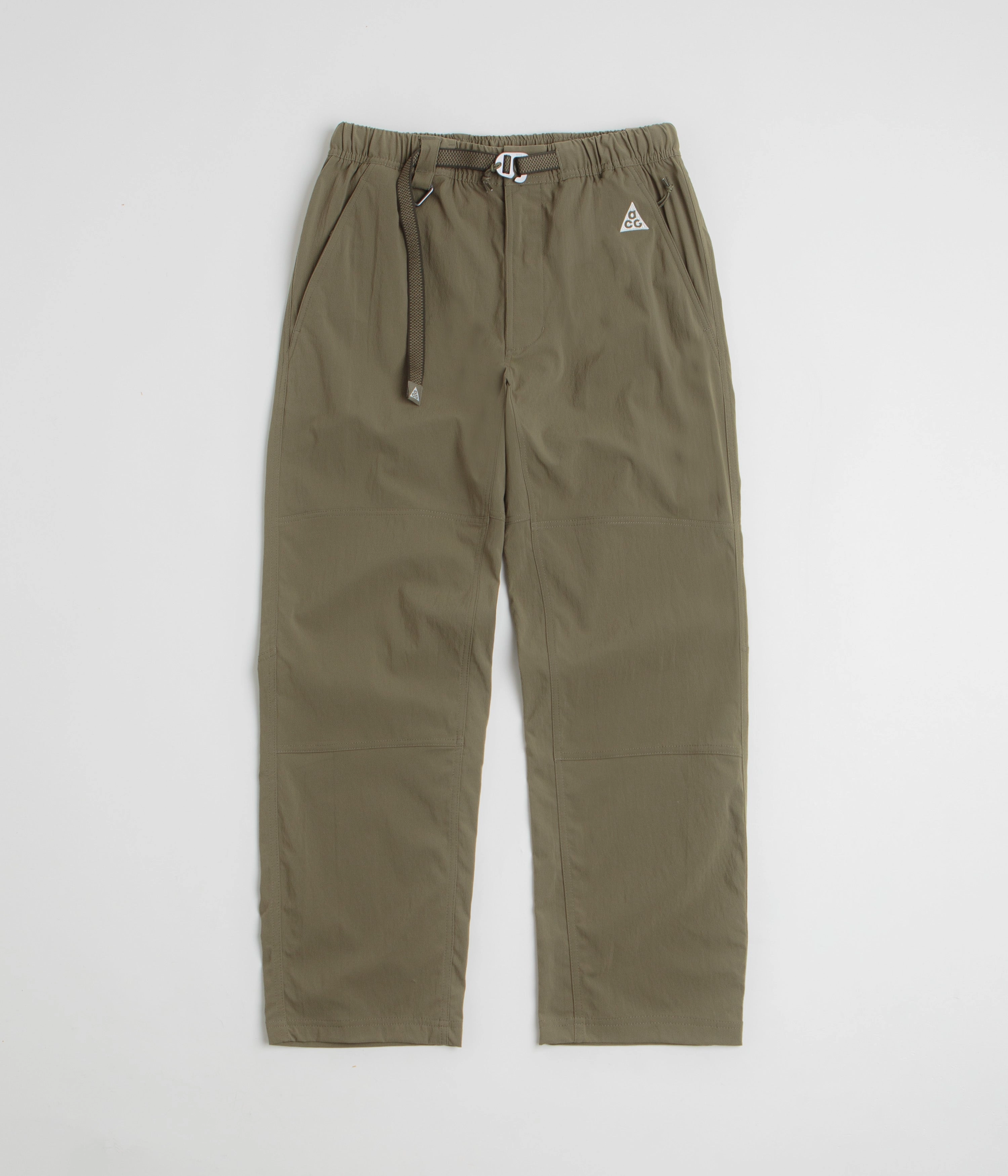 Nike ACG Hiking Pants - Medium Olive / Sequoia / Summit White Anti Chafe Lining