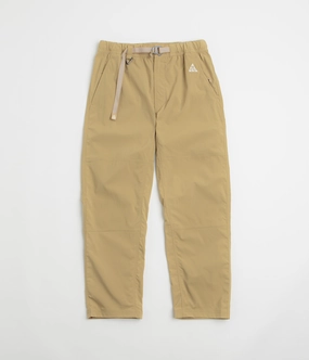 Formal Look Relaxed Design Wear Nike ACG Hiking Pants - Parachute Beige / Summit White