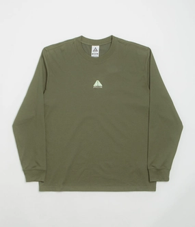 Nike ACG Lungs Long Sleeve T-Shirt - Medium Olive Thermal regulation
