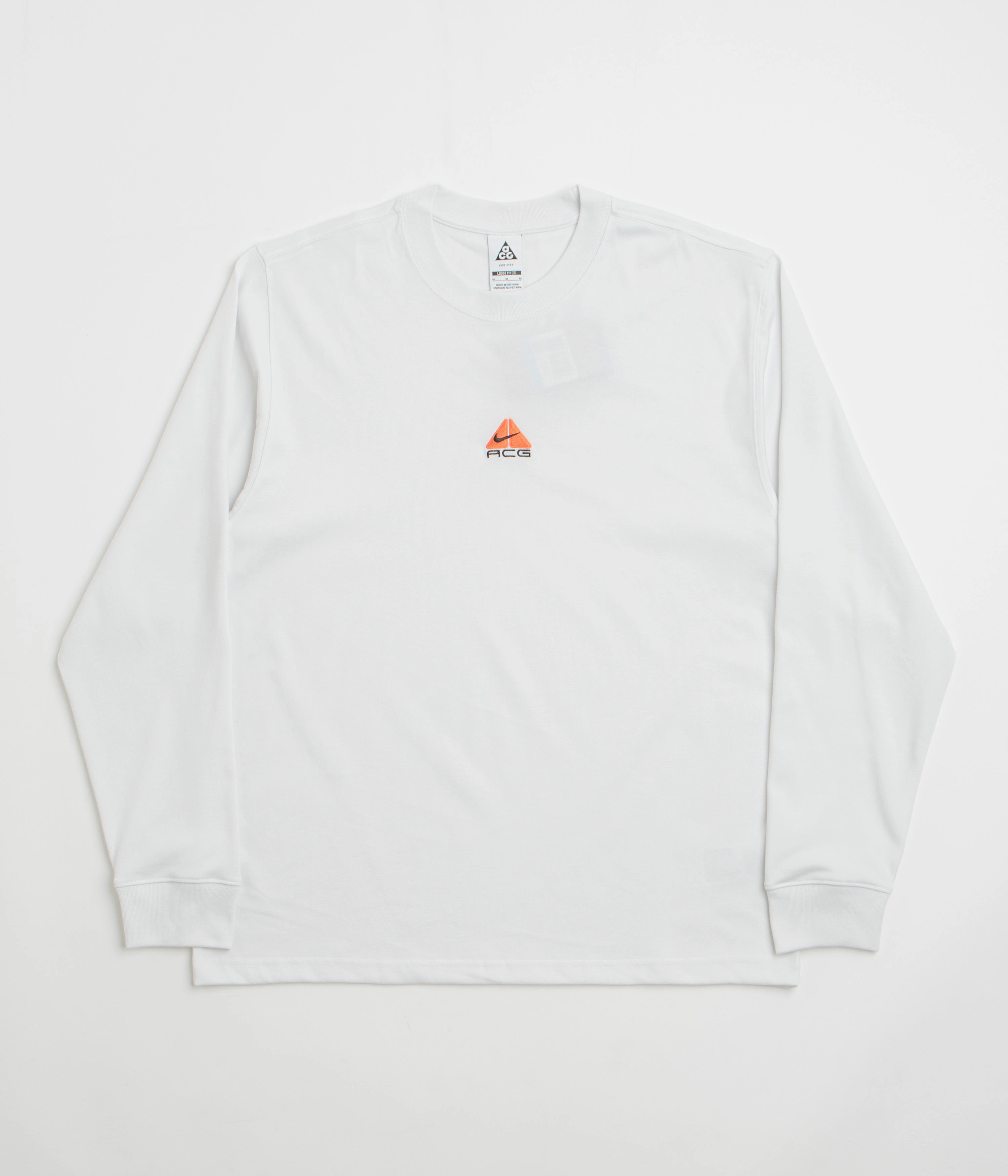Outdoor Ready Nike ACG Lungs Long Sleeve T-Shirt - Summit White