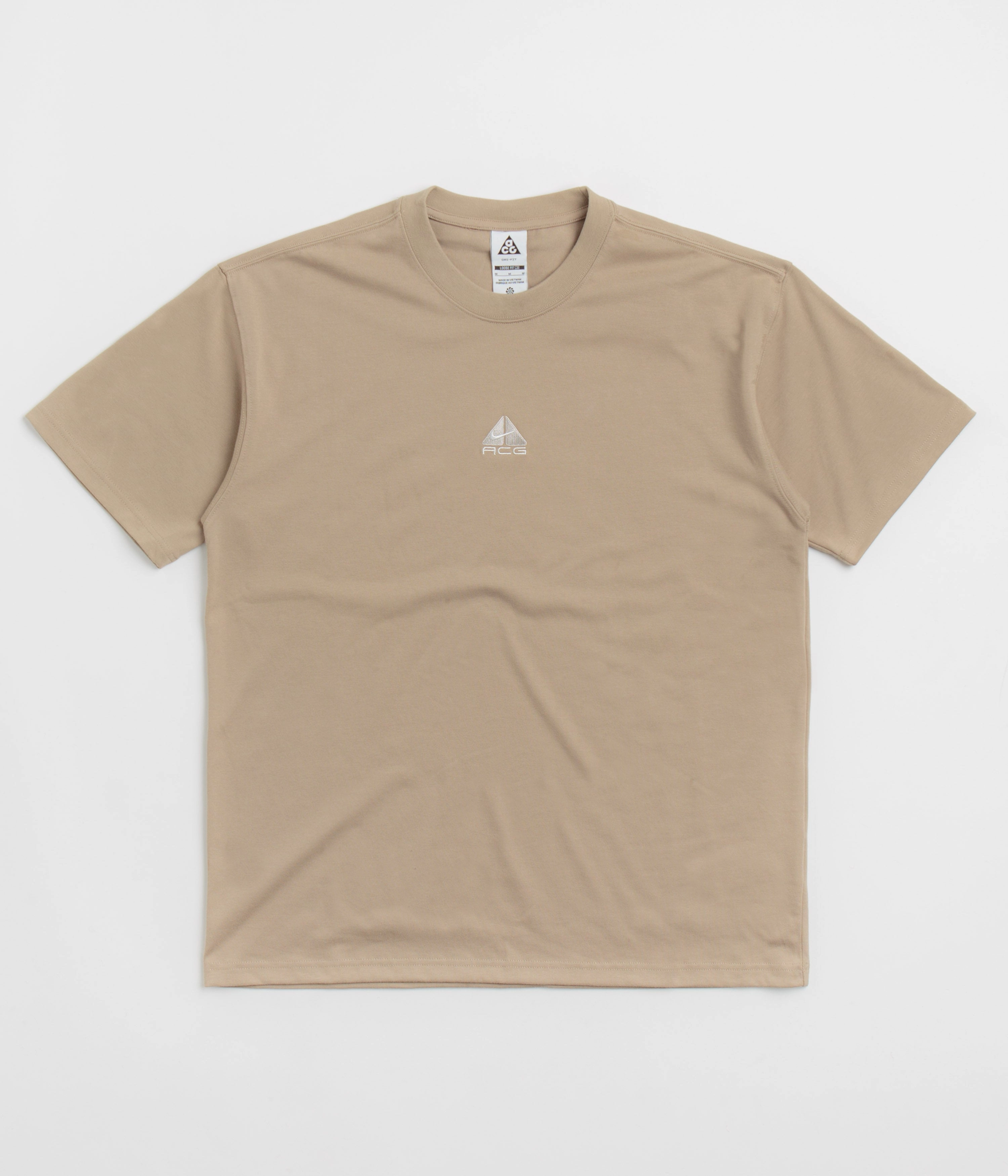 Subtle Details BiodegradableMaterial Nike ACG Lungs T-Shirt - Khaki