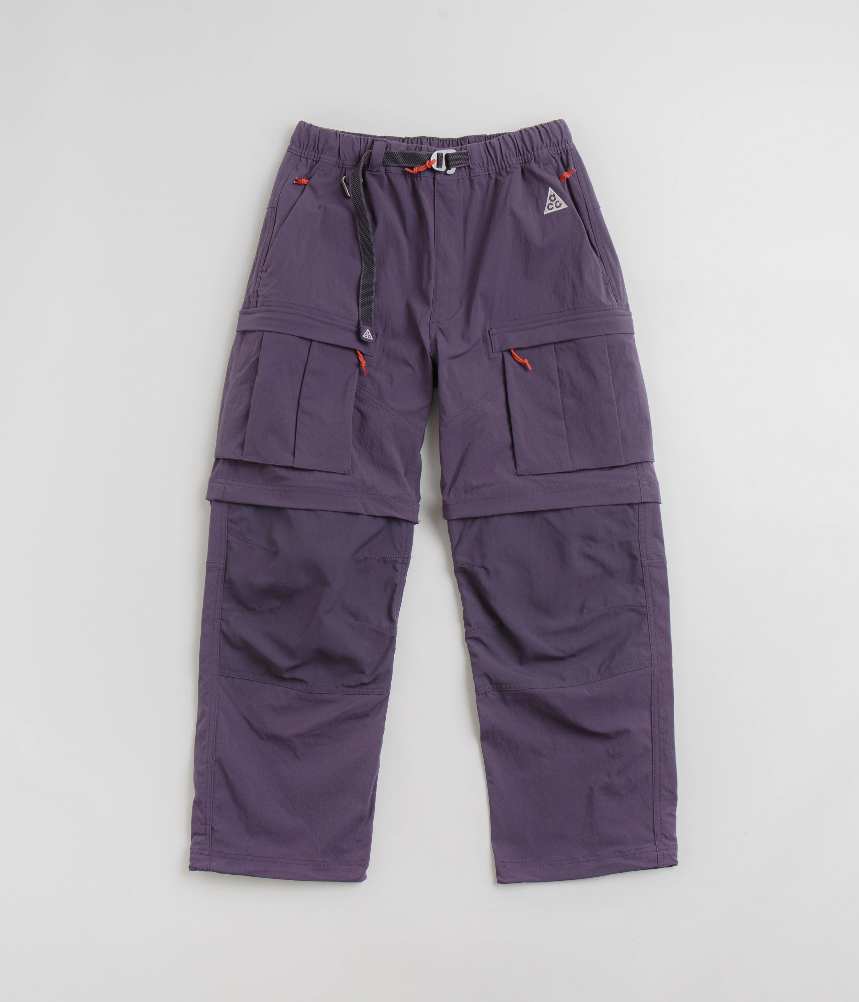 Outdoor Comfort Fit Nike ACG Smith Summit Cargo Pants - Dark Raisin / Black / Summit White
