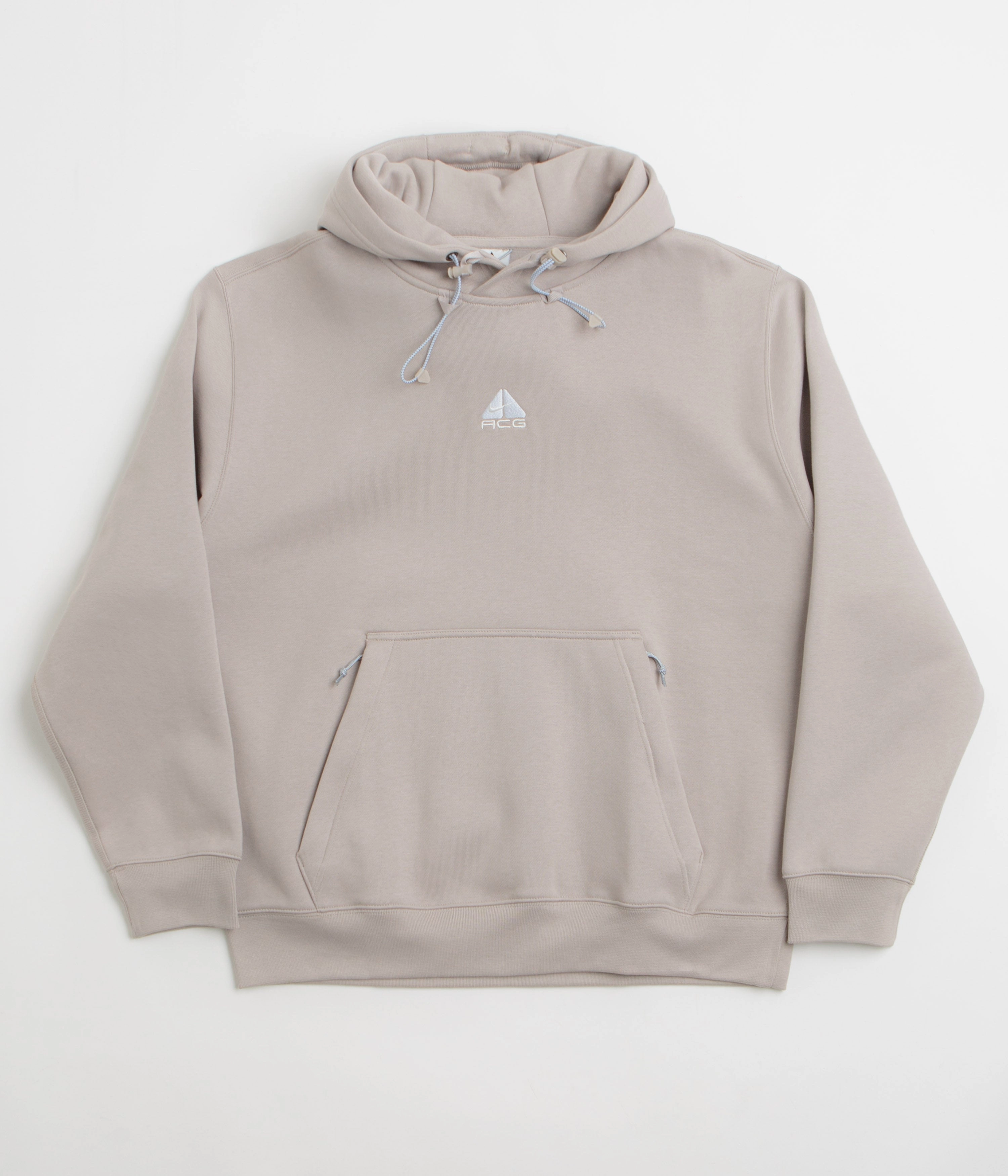 Nike ACG Therma-FIT Fleece Hoodie - College Grey / Football Grey / Summit White Home improvement wear Cozy Vibe