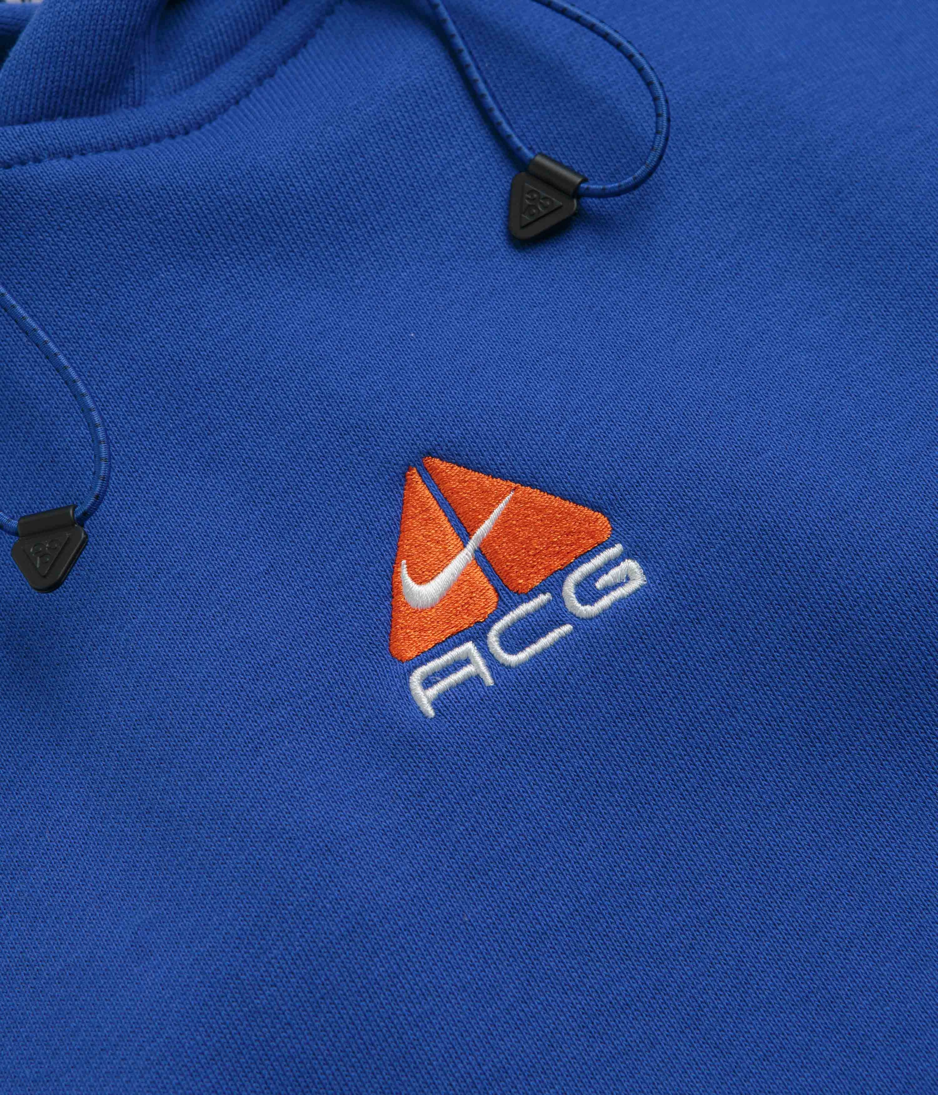 Nike ACG Therma-FIT Fleece Hoodie - Game Royal / Safety Orange / Summit White Beach club style All Season Versatility