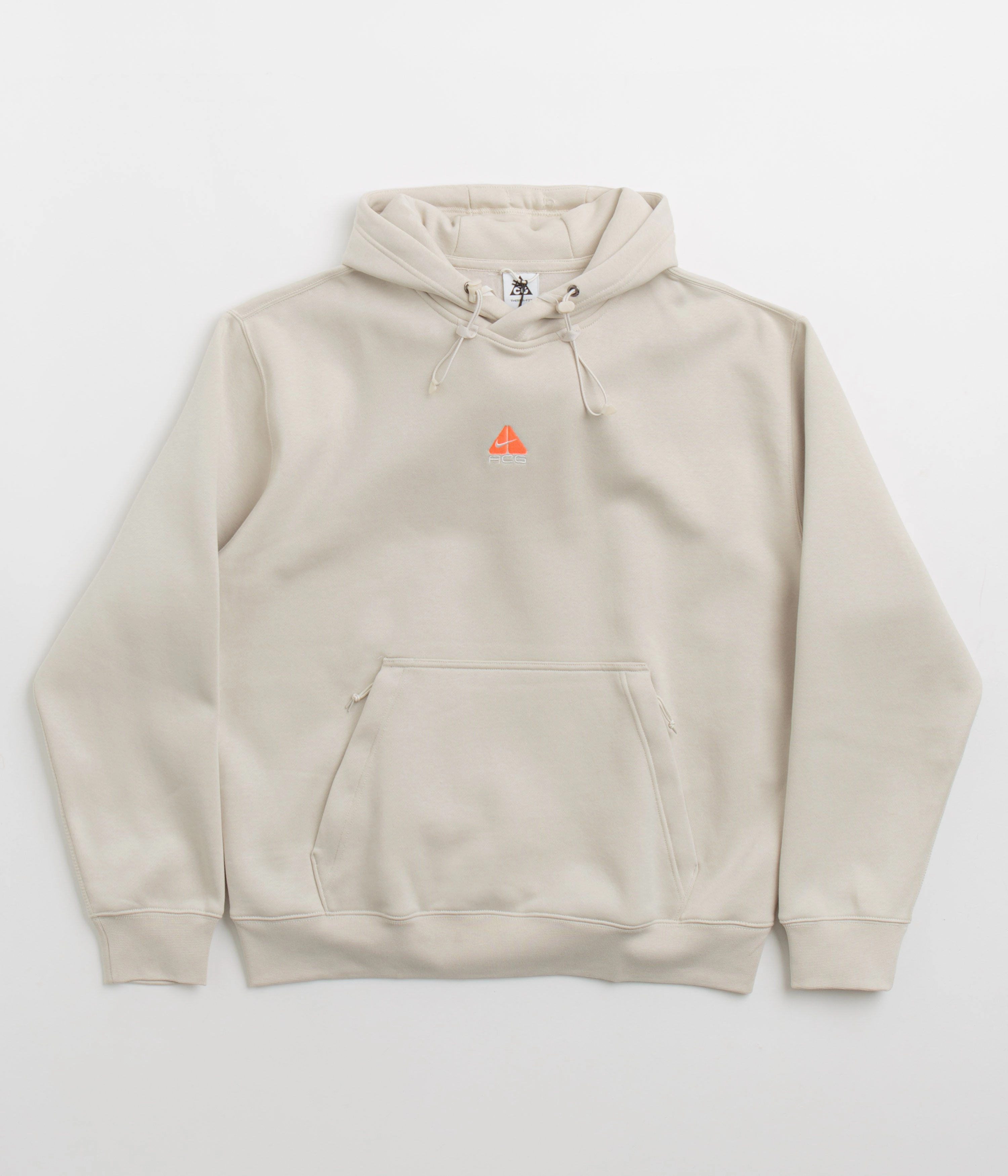 Nike ACG Therma-FIT Fleece Hoodie - Light Orewood Brown / Light Orewood Brown minimalistic City Wear