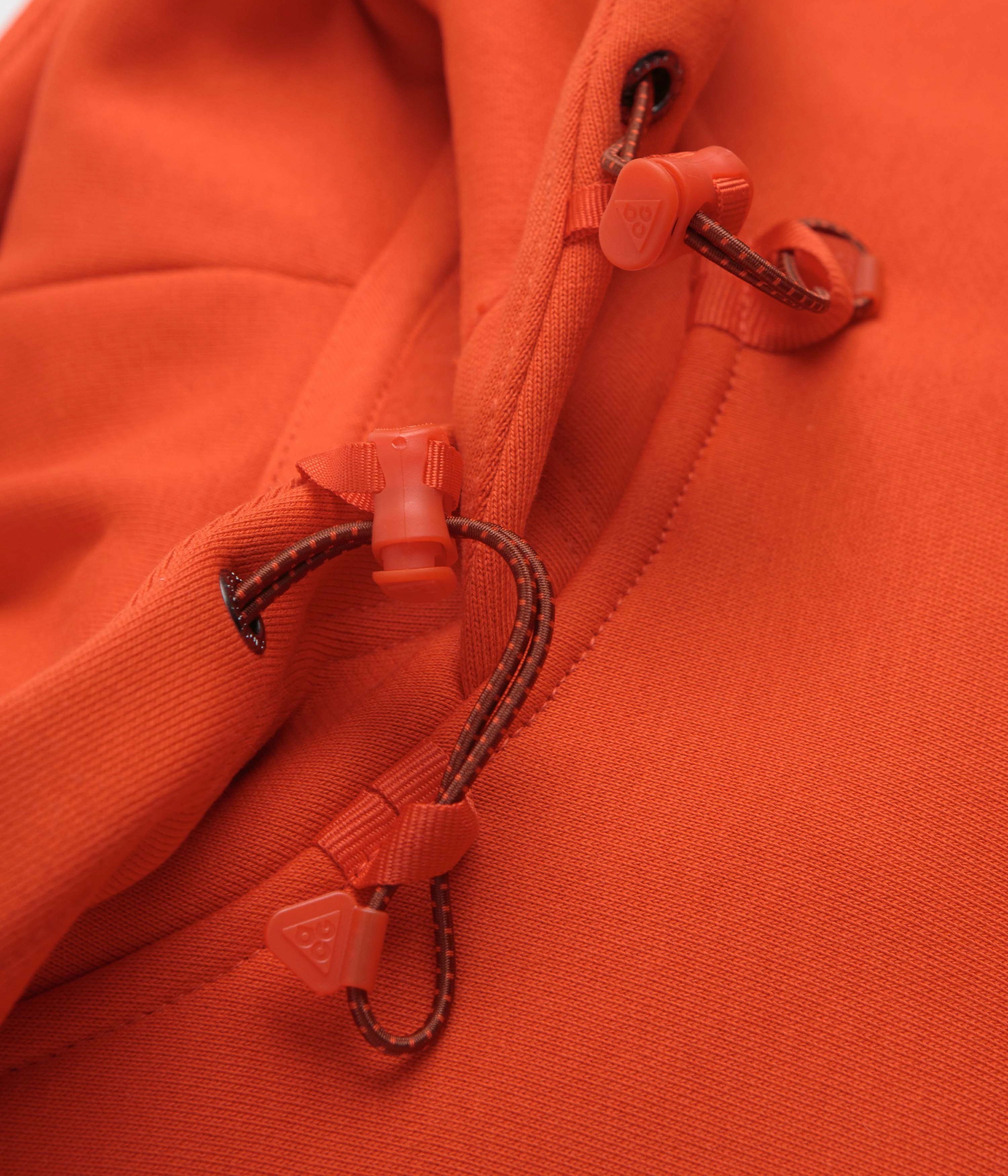 Nike ACG Therma-FIT Fleece Hoodie - Picante Red / Cinnamon / Summit White windproof lining Water Resistant