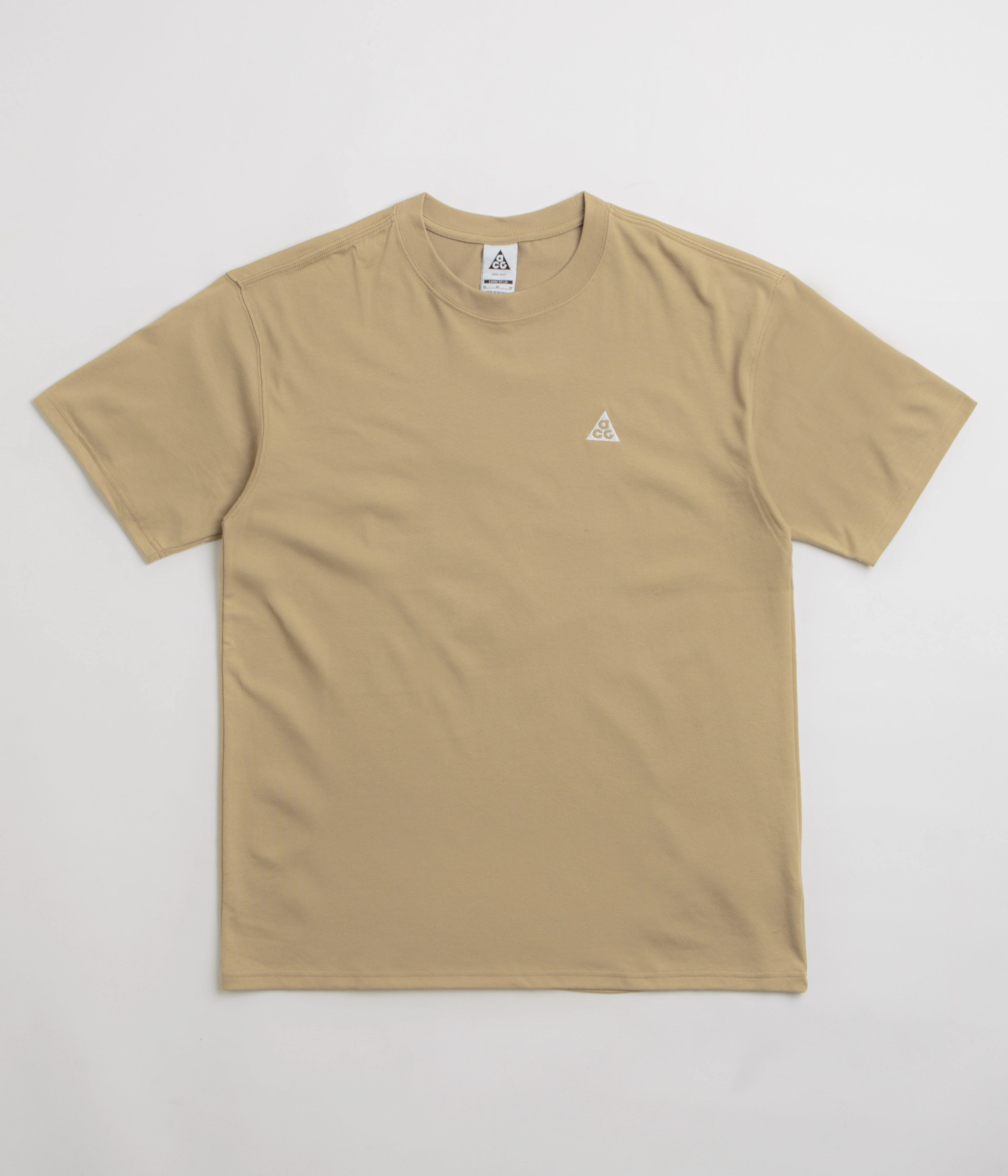 Nike ACG Tri Logo T-Shirt - Parachute Beige Daily Trend Look
