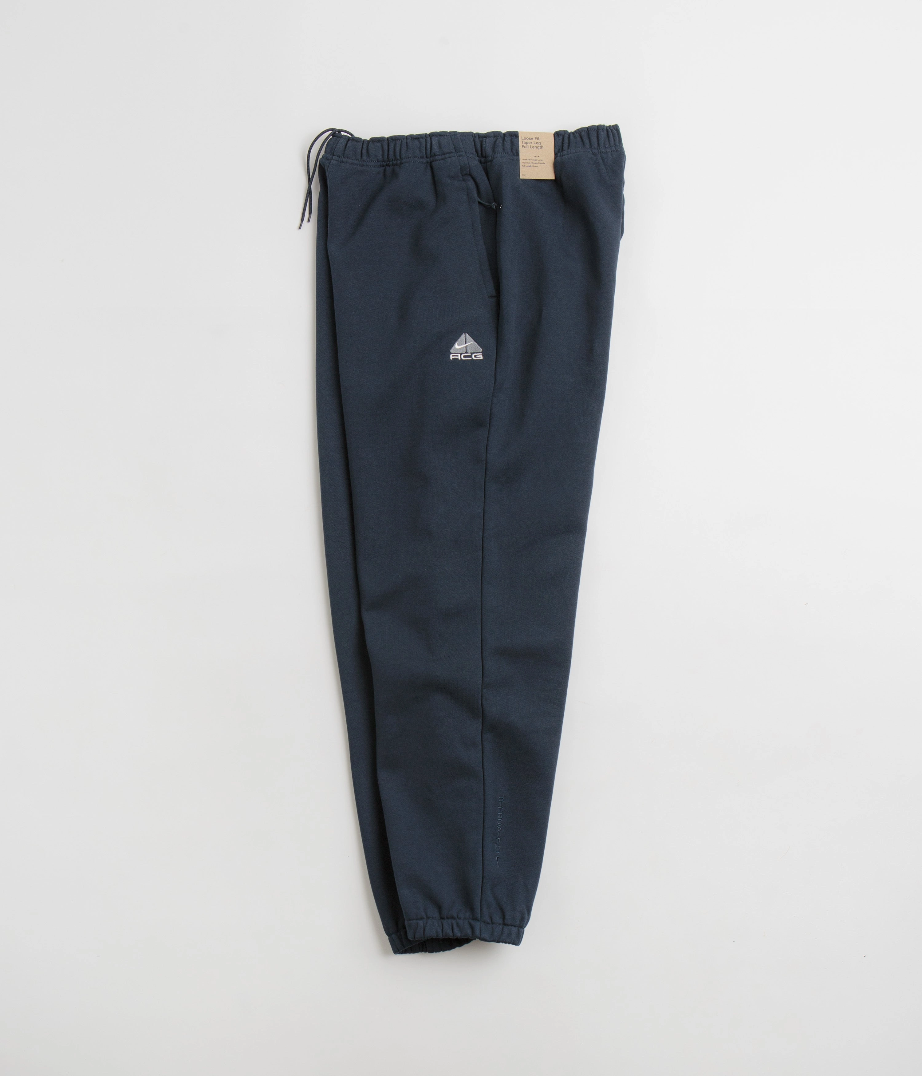 Nike ACG Tuff Fleece Lungs Pants - Armory Navy / Black / Summit White / Black Comfort Layer Wear Essential Wearable