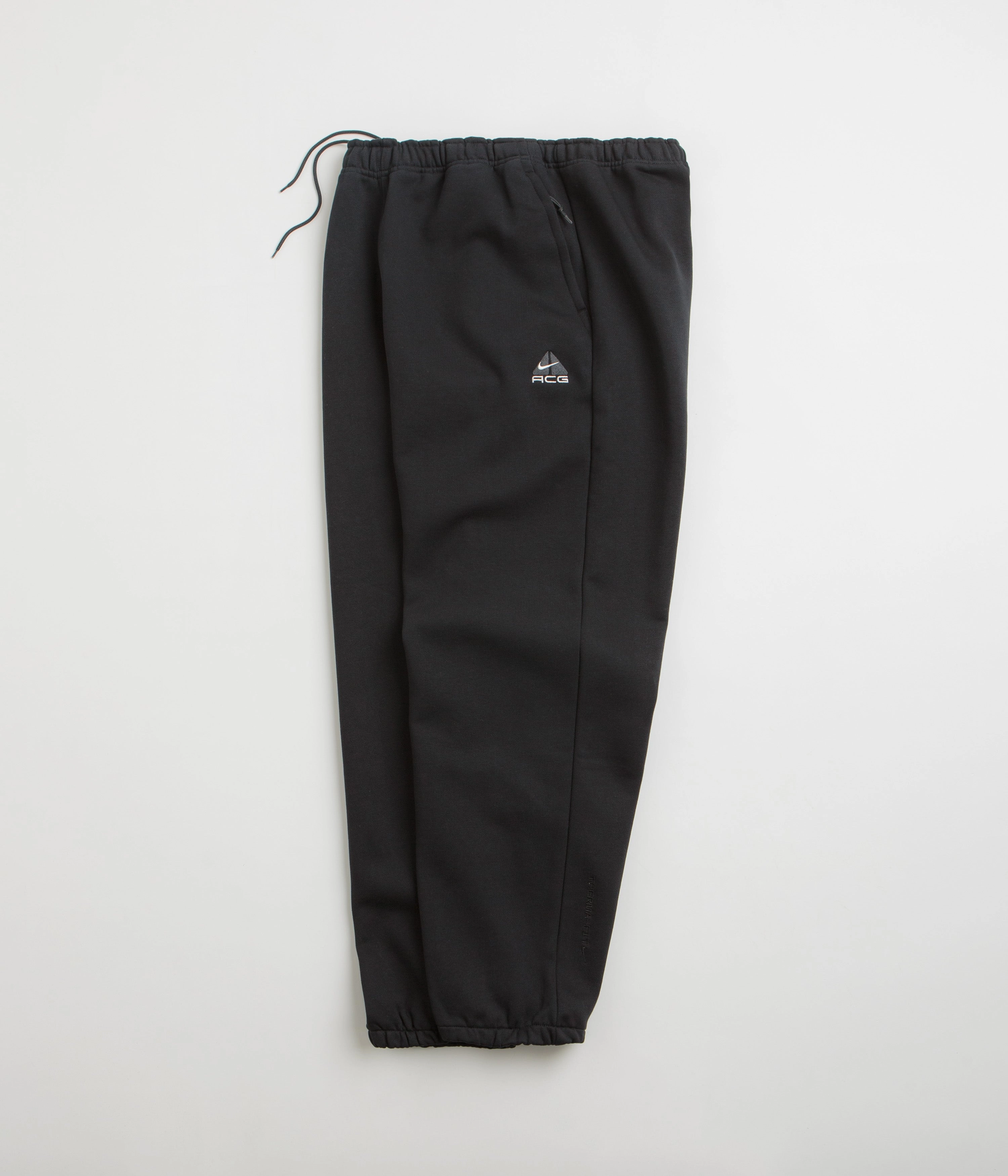 Perfectly Relaxed Nike ACG Tuff Fleece Lungs Pants - Black / Anthracite / Summit White