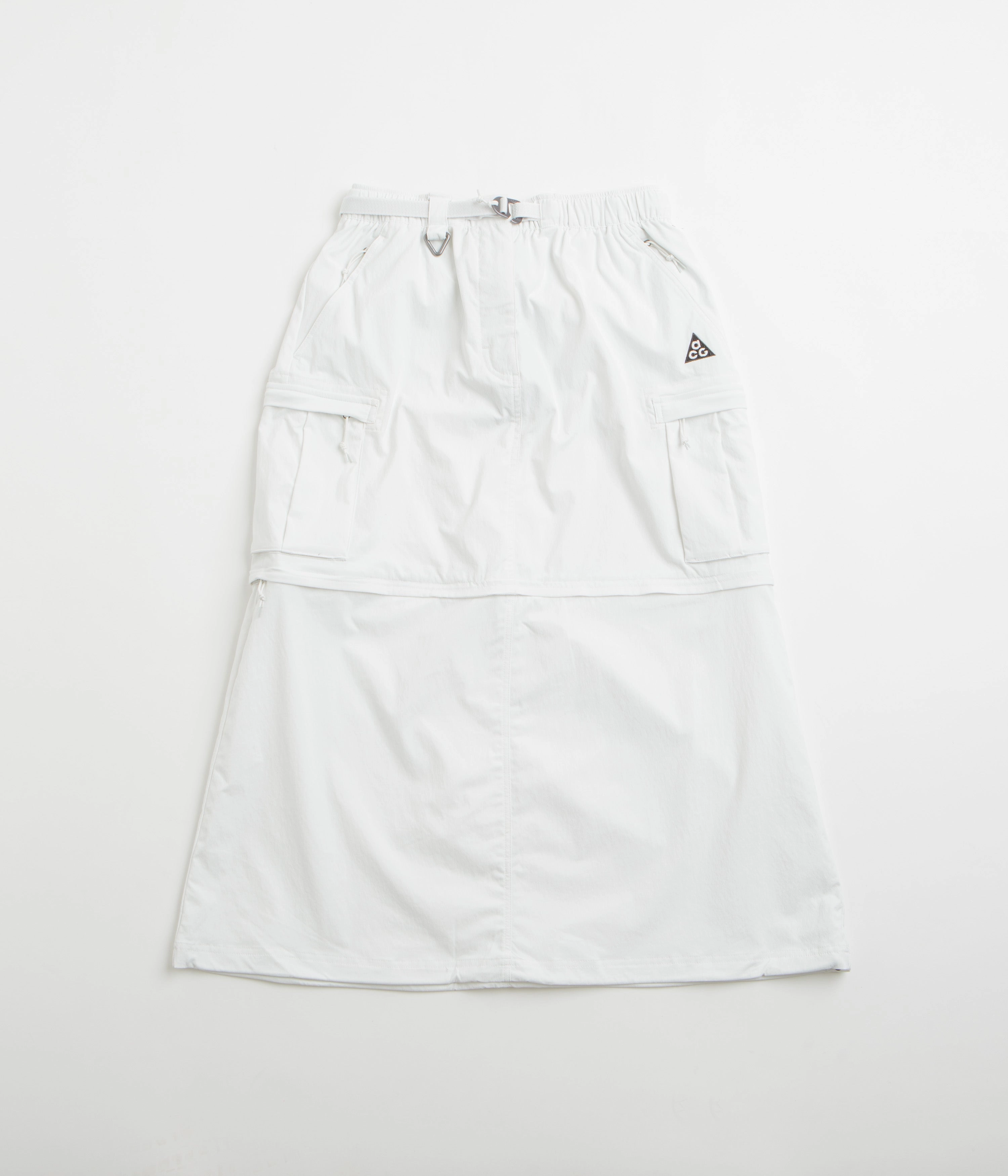 Nike ACG Womens Smith Summit Zip-Off Skirt - Summit White / Black QuickReleaseClosures Anti Static Fabric