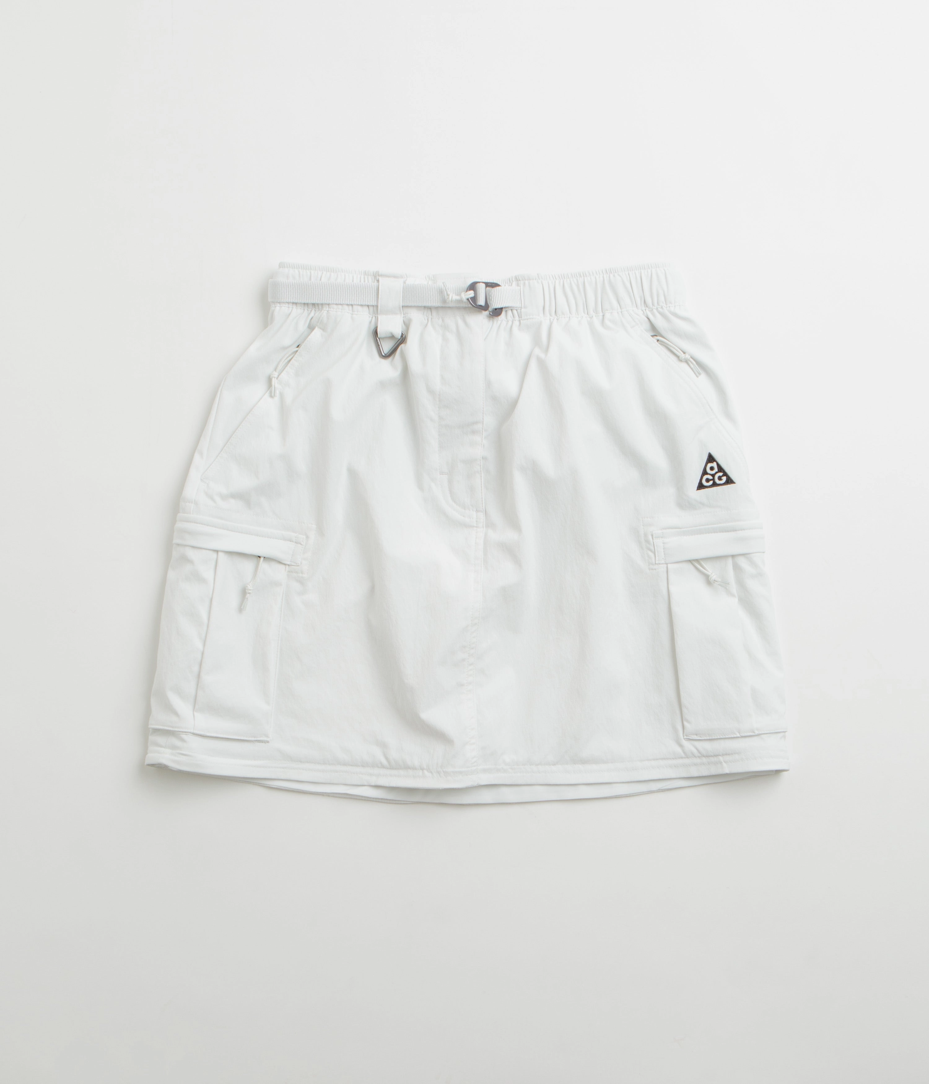 Nike ACG Womens Smith Summit Zip-Off Skirt - Summit White / Black BreathableMaterial