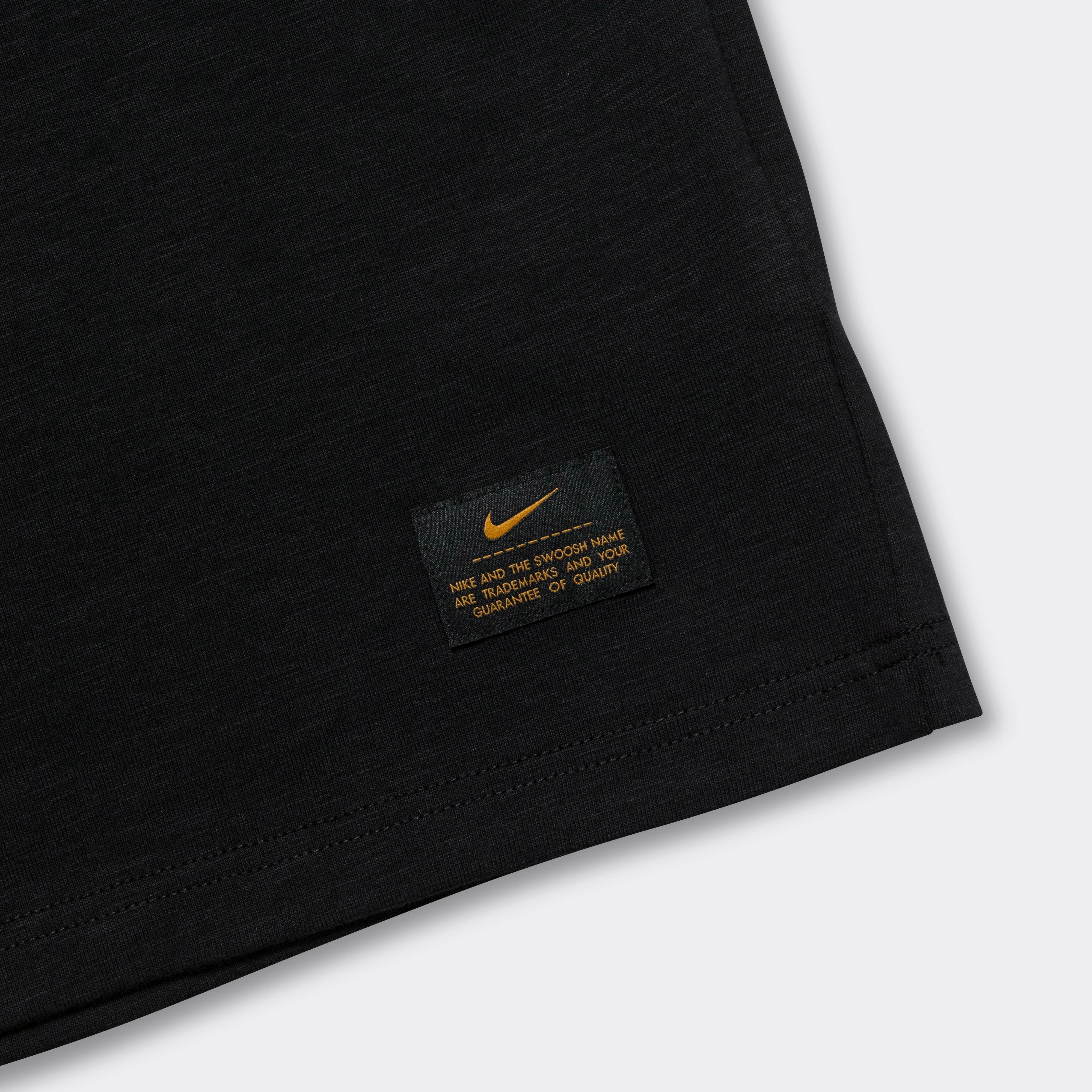 Chic And Comfortable Plus size confidence Nike Life SS Knit Top - Black