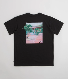 Nike SB Brooklyn Banks T-Shirt - Black Streetwear attitude Good stretch
