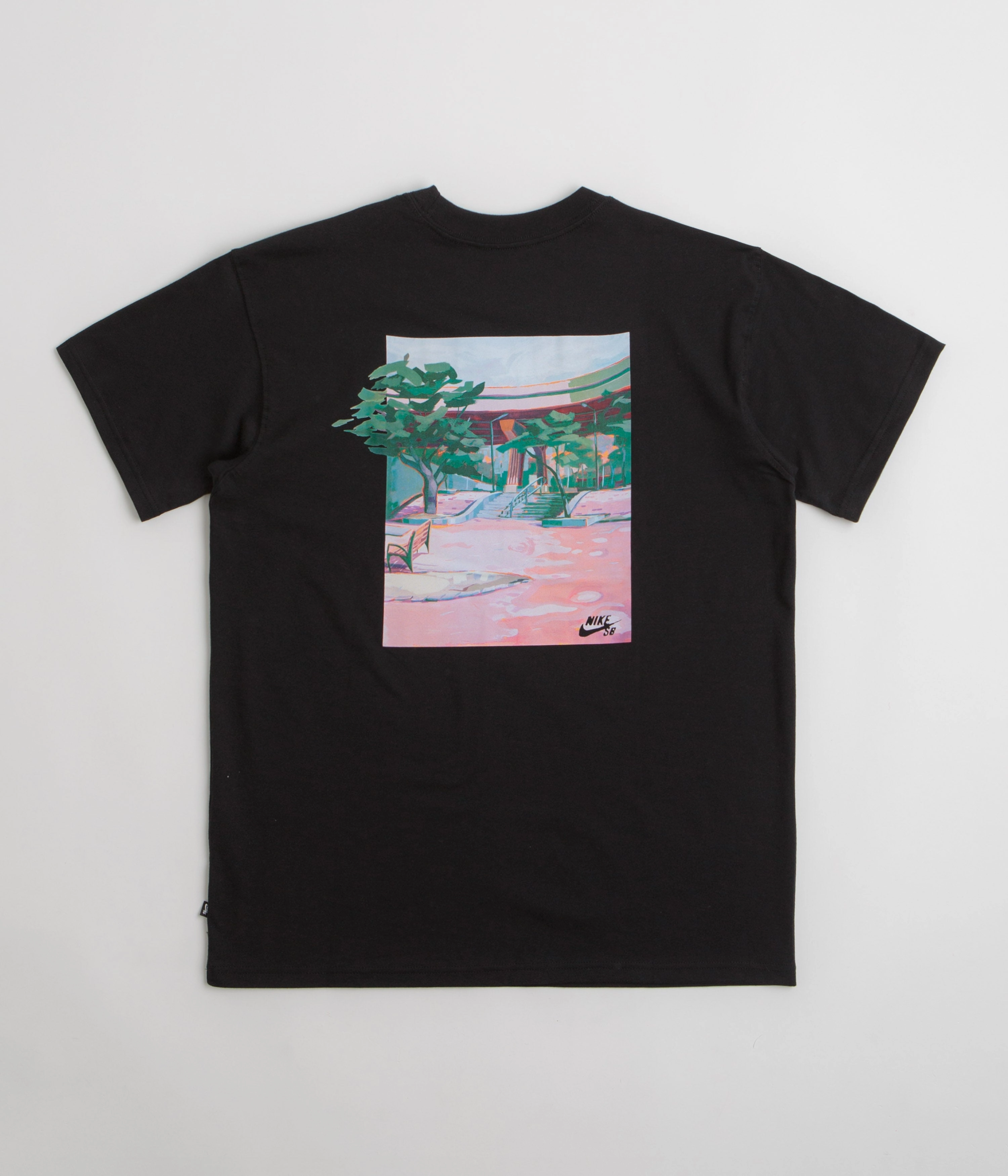 Nike SB Brooklyn Banks T-Shirt - Black Streetwear attitude Good stretch