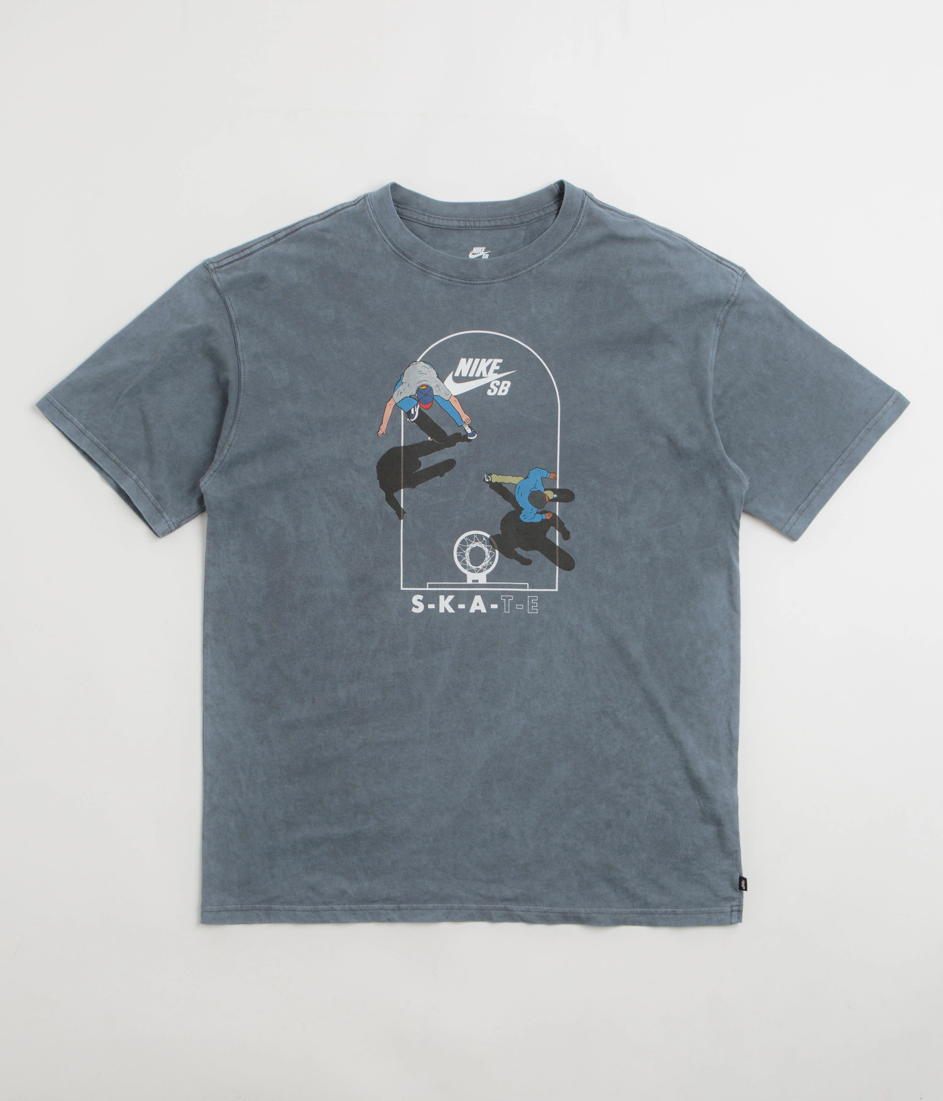 Fashionable Fit sports activity Nike SB Court T-Shirt - Anthracite