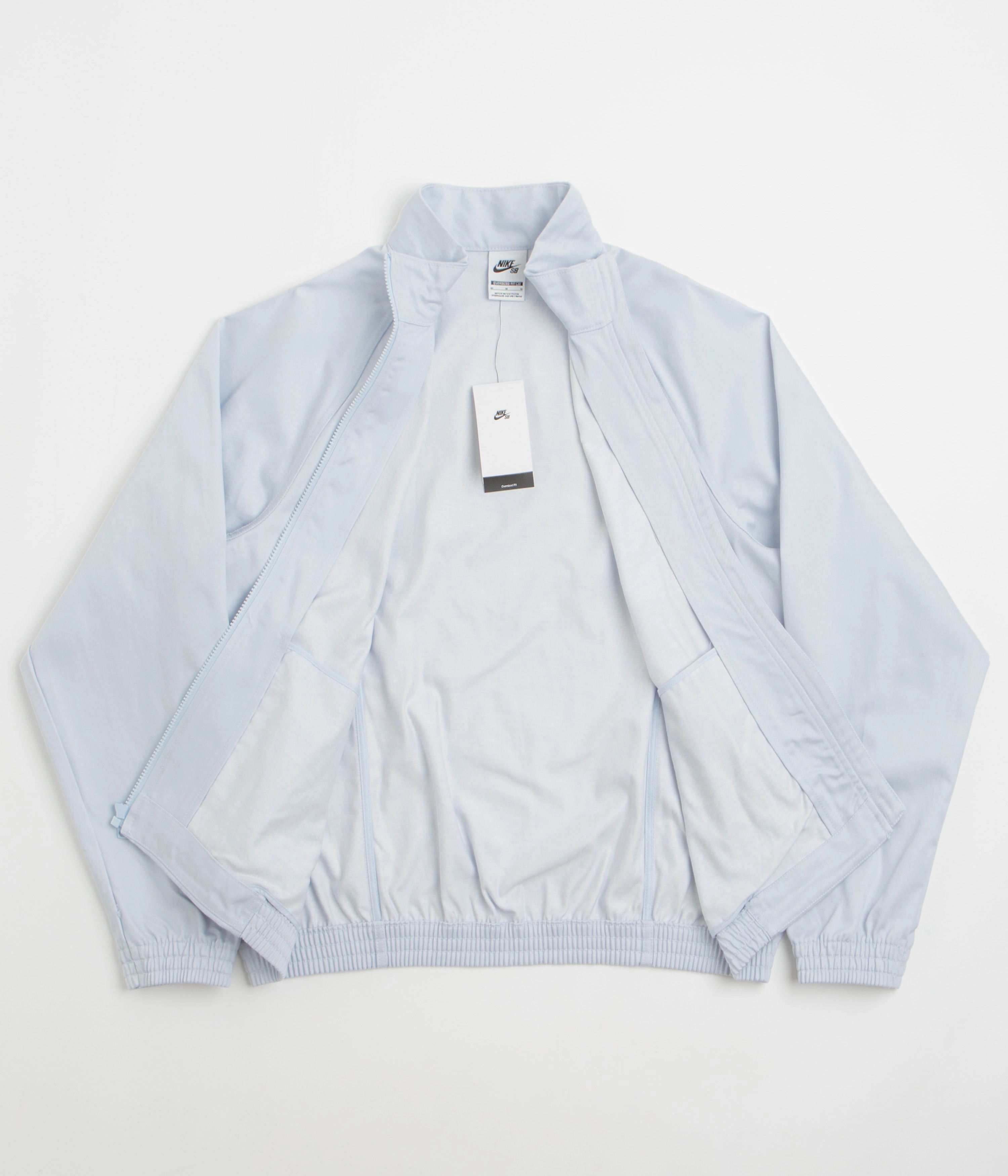 Cold Day Individual-sports Nike SB Denim Track Jacket - Football Grey / White