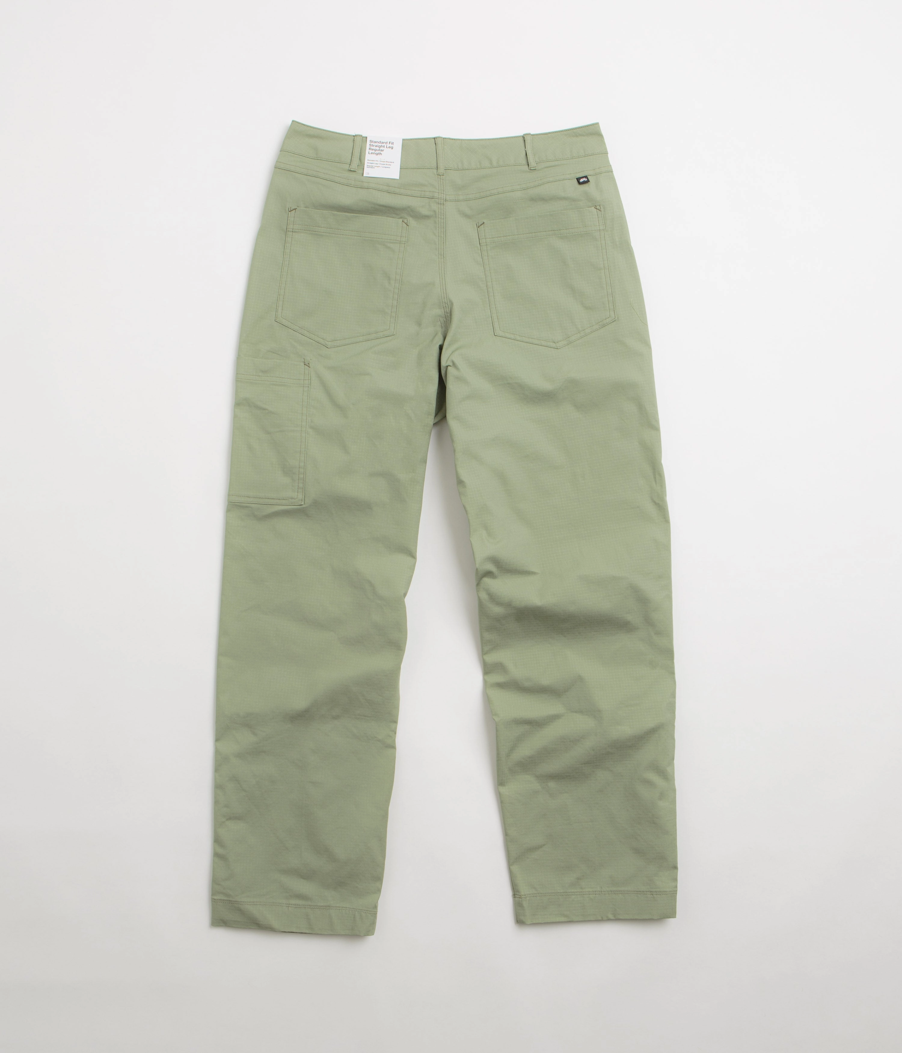 Nike SB Double Knee Pants - Oil Green Abrasion Resistant Surface Quick Layer