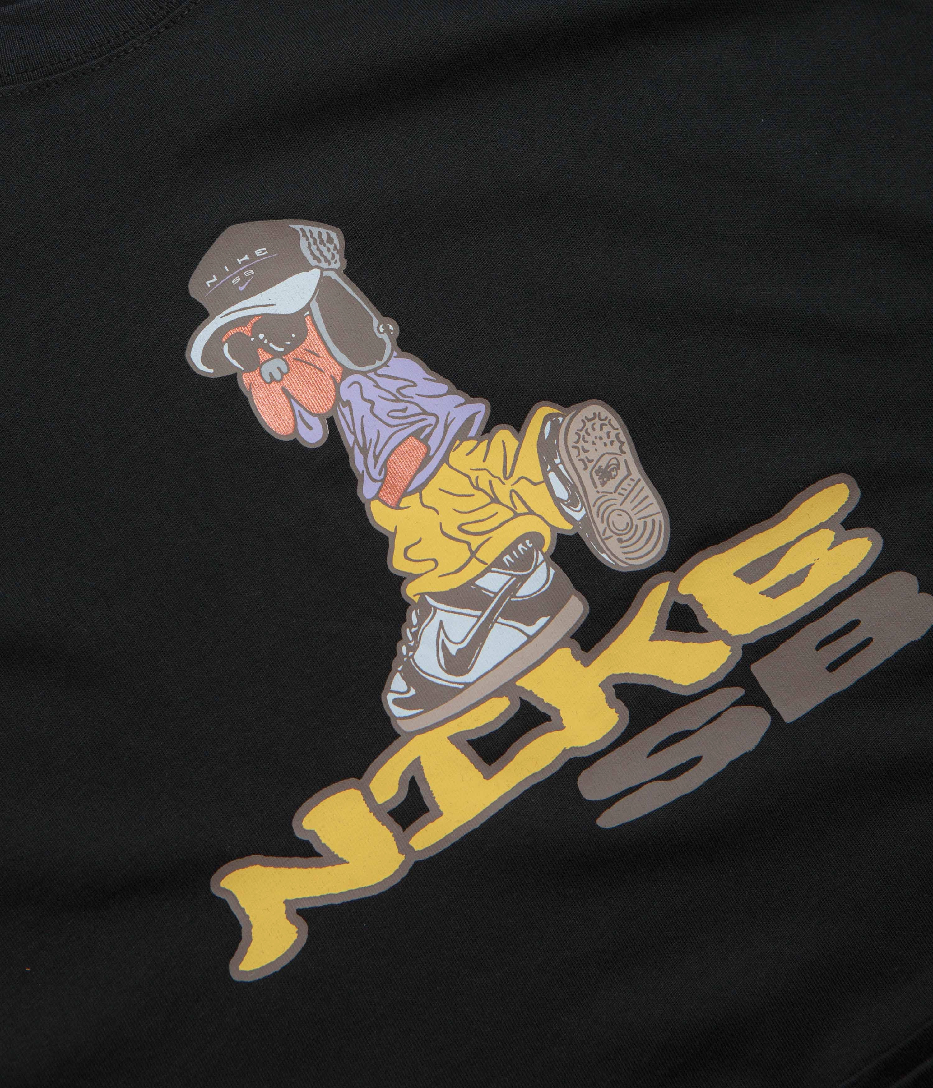 Fresh Style Breezy Comfort Nike SB Dunk Dog T-Shirt - Black